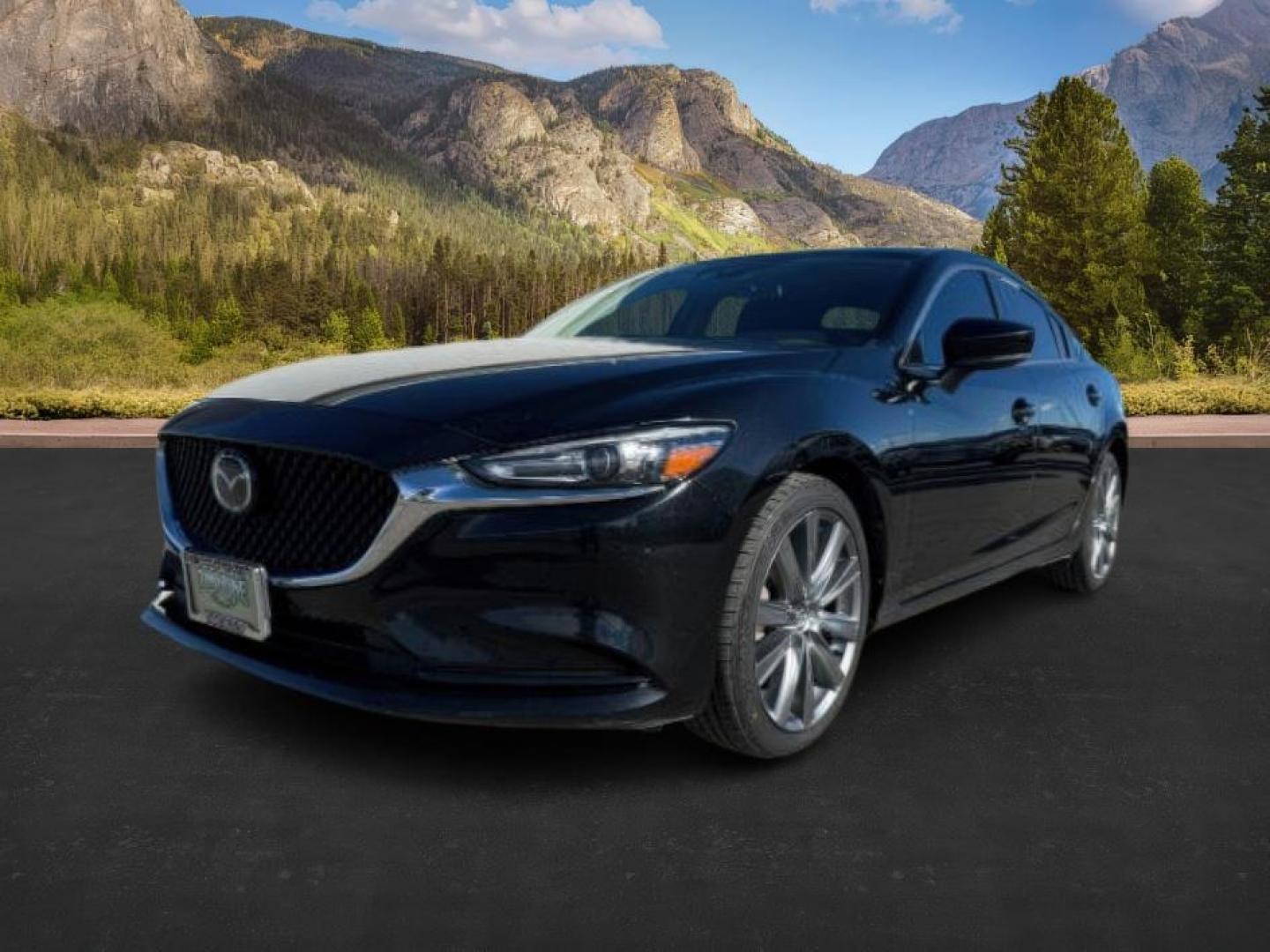 2021 BLACK /LEATHER Mazda Mazda6 (JM1GL1VMXM1) with an 25 engine, Automatic transmission, located at 1175 N Woodruff Ave, Idaho Falls, ID, 83401, 43.506901, -111.999657 - At Timberline Auto, finding a great deal on your next vehicle is always easy! Our experienced sales staff's goal is to help find you the right vehicle at the right price! Our knowledgeable finance department has options for almost any credit score. We offer extended service contract options to prote - Photo#0