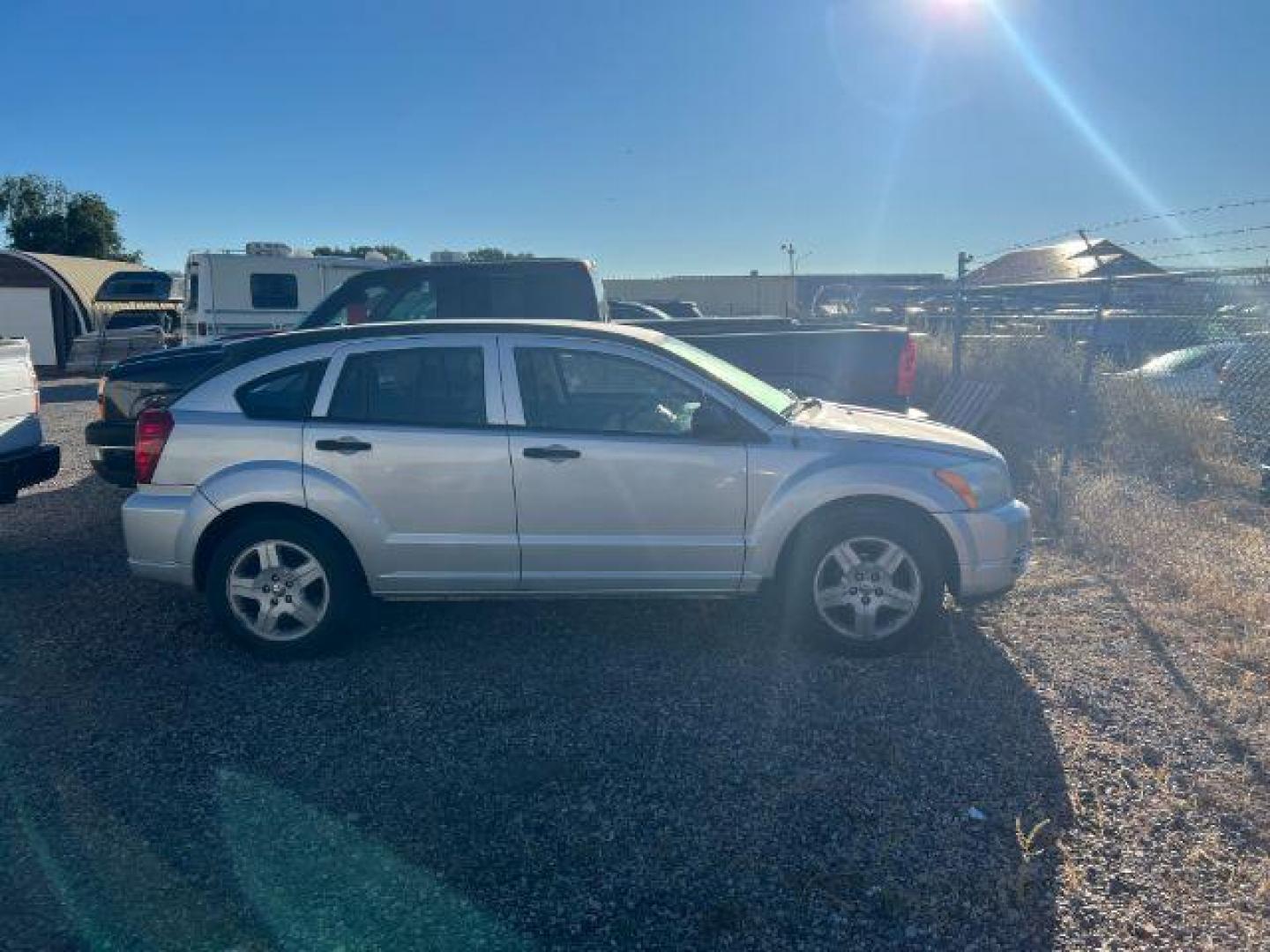 2008 Bright Silver Metallic Clearcoat /Dark Slate Gray Dodge Caliber (1B3HB48B18D) with an 2L I-4 DOHC engine, Automatic transmission, located at 1175 N Woodruff Ave, Idaho Falls, ID, 83401, 43.506901, -111.999657 - At Timberline Auto, finding a great deal on your next vehicle is always easy! Our experienced sales staff's goal is to help find you the right vehicle at the right price! Our knowledgeable finance department has options for almost any credit score. We offer extended service contract options to prote - Photo#0