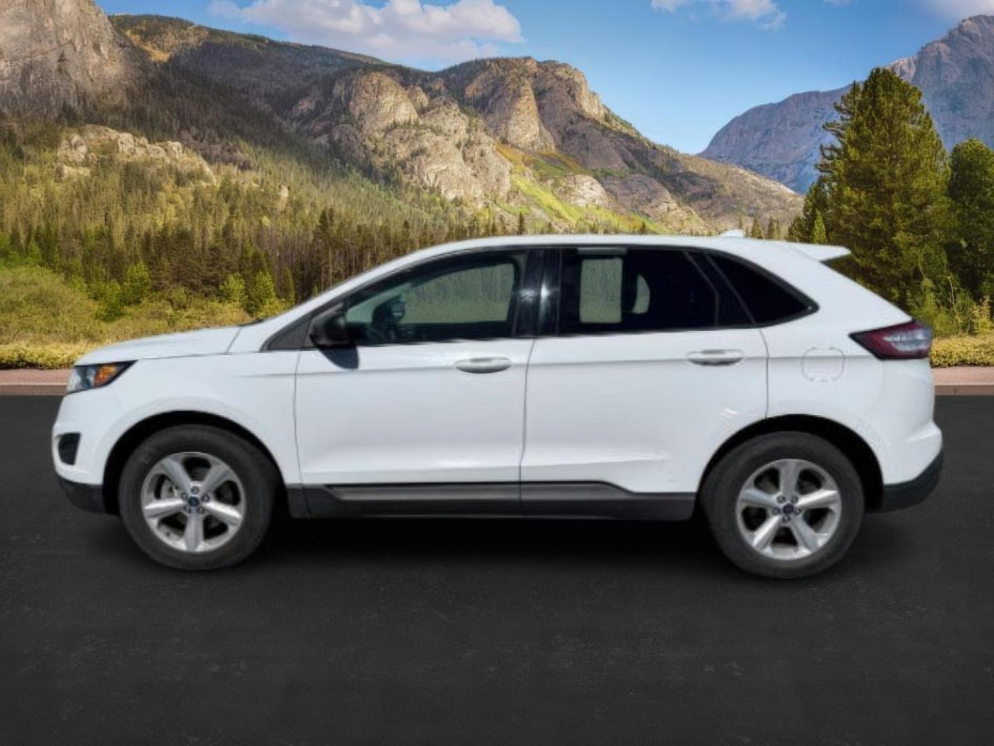 2015 Oxford White /Ebony Ford Edge (2FMTK3G82FB) with an 35L V-6 DOHC engine, Automatic transmission, located at 1175 N Woodruff Ave, Idaho Falls, ID, 83401, 43.506901, -111.999657 - At Timberline Auto, finding a great deal on your next vehicle is always easy! Our experienced sales staff's goal is to help find you the right vehicle at the right price! Our knowledgeable finance department has options for almost any credit score. We offer extended service contract options to prote - Photo#1