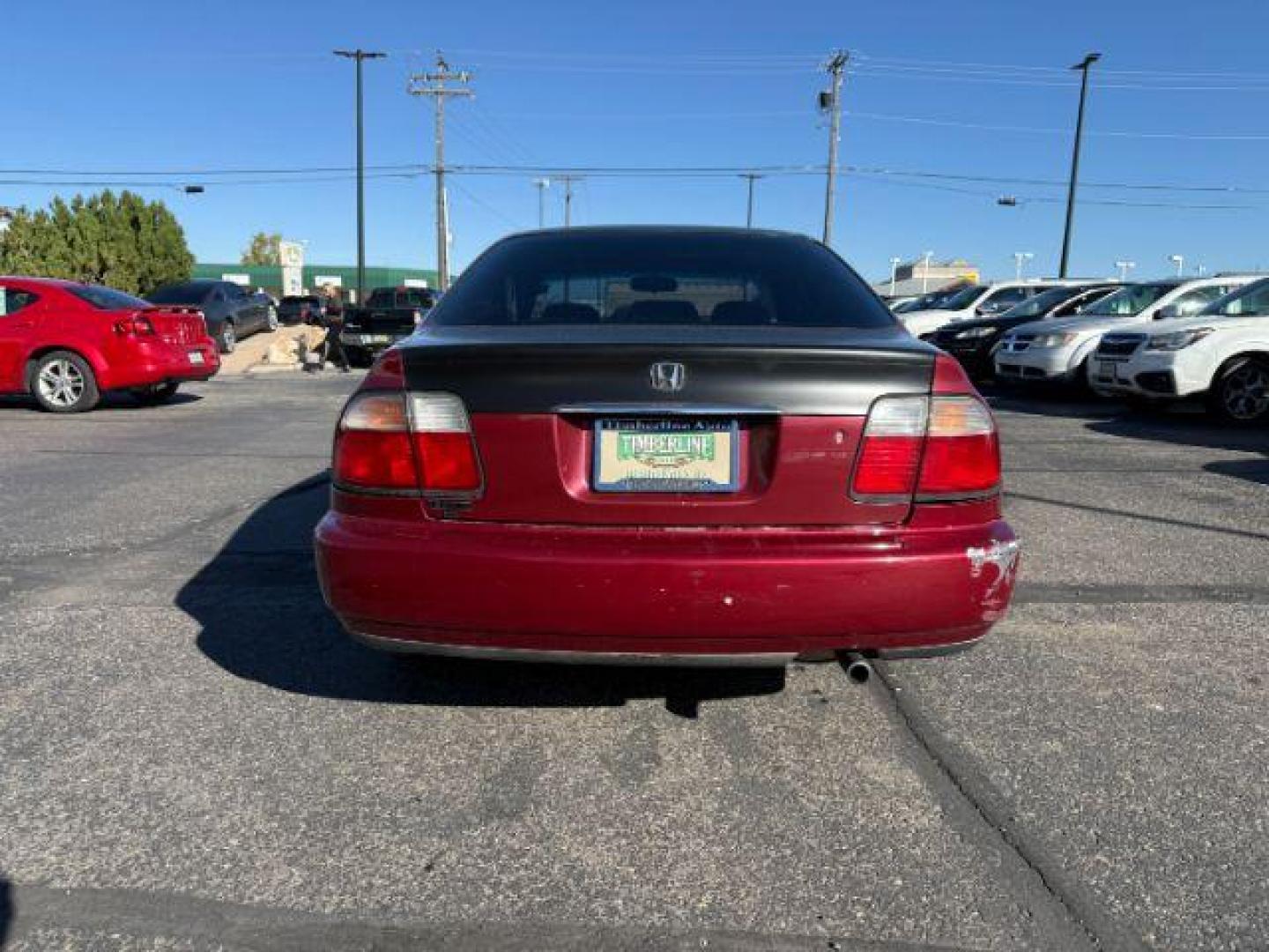 1997 MAROON /Gray Honda Accord (1HGCD5531VA) with an 22L I-4 regular unleaded engine, Manual transmission, located at 1175 N Woodruff Ave, Idaho Falls, ID, 83401, 43.506901, -111.999657 - At Timberline Auto, finding a great deal on your next vehicle is always easy! Our experienced sales staff's goal is to help find you the right vehicle at the right price! Our knowledgeable finance department has options for almost any credit score. We offer extended service contract options to prote - Photo#23
