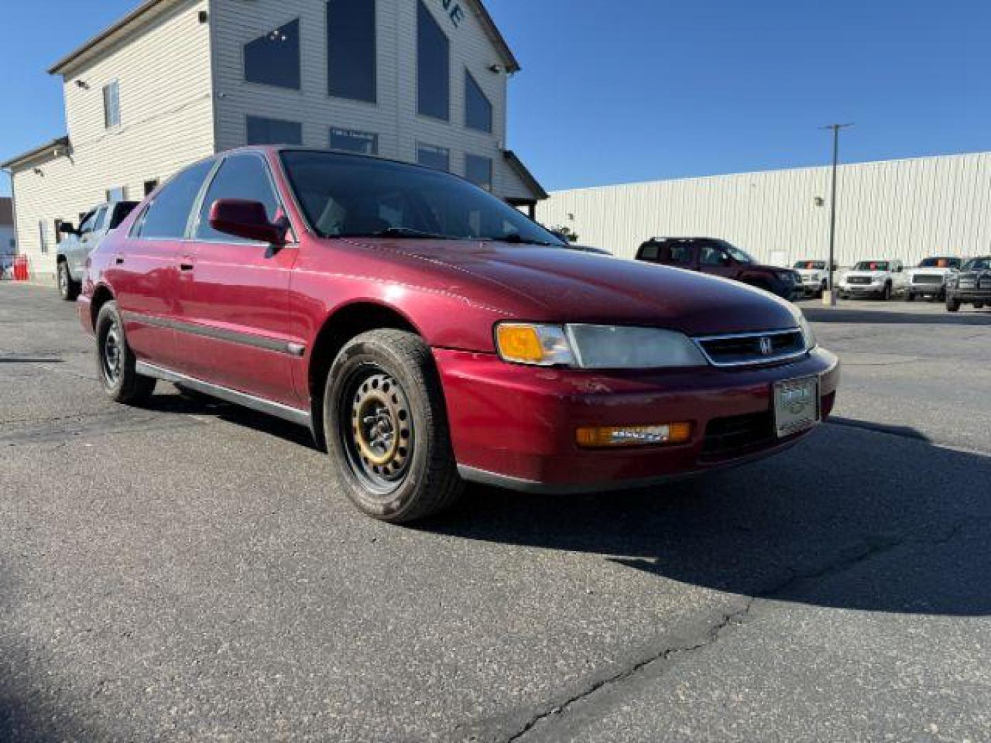 1997 MAROON /Gray Honda Accord (1HGCD5531VA) with an 22L I-4 regular unleaded engine, Manual transmission, located at 1175 N Woodruff Ave, Idaho Falls, ID, 83401, 43.506901, -111.999657 - At Timberline Auto, finding a great deal on your next vehicle is always easy! Our experienced sales staff's goal is to help find you the right vehicle at the right price! Our knowledgeable finance department has options for almost any credit score. We offer extended service contract options to prote - Photo#26