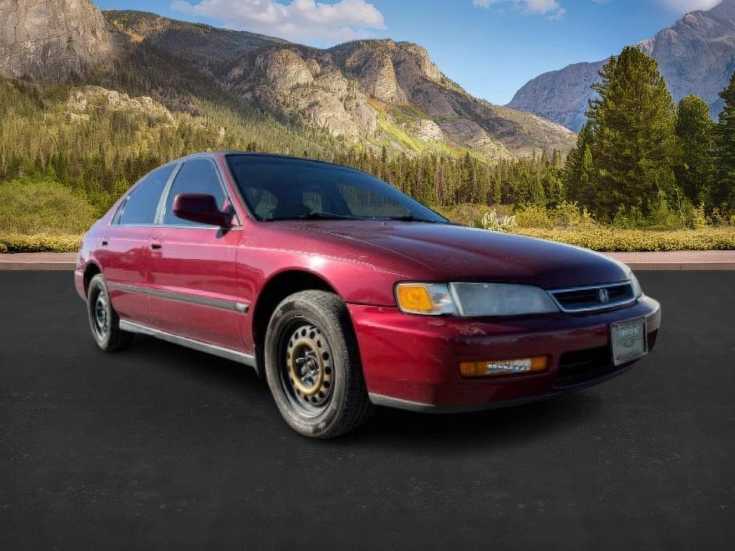 1997 MAROON /Gray Honda Accord (1HGCD5531VA) with an 22L I-4 regular unleaded engine, Manual transmission, located at 1175 N Woodruff Ave, Idaho Falls, ID, 83401, 43.506901, -111.999657 - At Timberline Auto, finding a great deal on your next vehicle is always easy! Our experienced sales staff's goal is to help find you the right vehicle at the right price! Our knowledgeable finance department has options for almost any credit score. We offer extended service contract options to prote - Photo#6