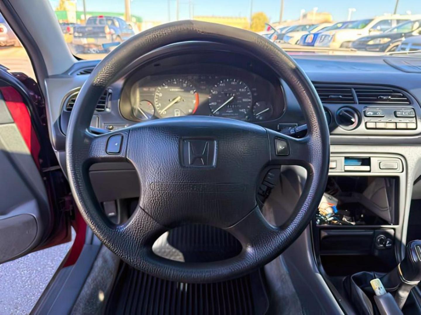 1997 MAROON /Gray Honda Accord (1HGCD5531VA) with an 22L I-4 regular unleaded engine, Manual transmission, located at 1175 N Woodruff Ave, Idaho Falls, ID, 83401, 43.506901, -111.999657 - At Timberline Auto, finding a great deal on your next vehicle is always easy! Our experienced sales staff's goal is to help find you the right vehicle at the right price! Our knowledgeable finance department has options for almost any credit score. We offer extended service contract options to prote - Photo#12