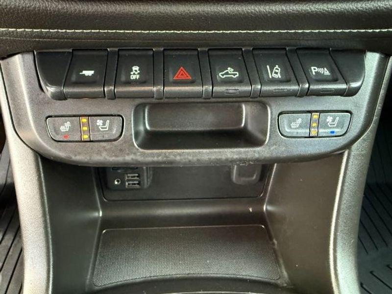 2021 Cayenne Red Tintcoat /Jet Black GMC Canyon 4WD Denali (1GTG6EEN5M1) with an V6, 3.6L engine, 8-speed automatic transmission, located at 1175 N Woodruff Ave, Idaho Falls, ID, 83401, 43.506901, -111.999657 - <b>Vehicle Details</b><br>Elevate every drive with this 2021 GMC Canyon Denali 4WD, now available in Idaho Falls, ID. This premium midsize truck brings bold style, refined comfort, and serious capability together in one impressive package. Powered by a V6, 3.6L gasoline engine, it delivers confident- Photo#16
