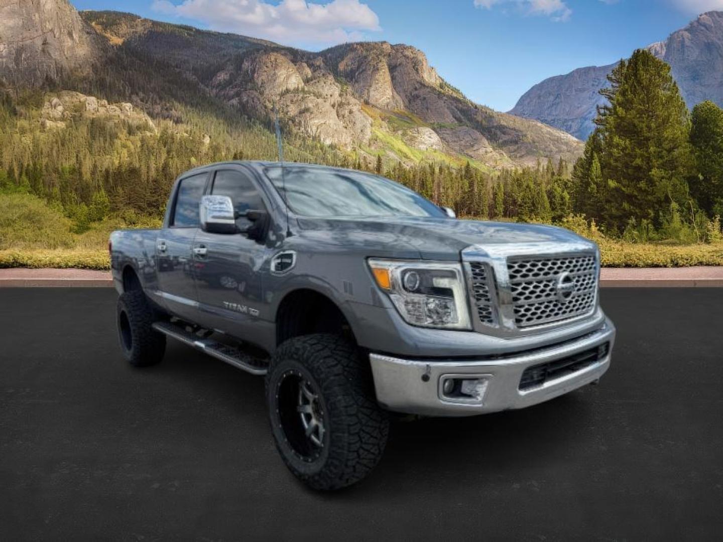 2017 Magnetic Black /Black Nissan TITAN XD (1N6BA1F46HN) with an 5L V-8 diesel direct injection engine, Automatic transmission, located at 1175 N Woodruff Ave, Idaho Falls, ID, 83401, 43.506901, -111.999657 - At Timberline Auto, finding a great deal on your next vehicle is always easy! Our experienced sales staff's goal is to help find you the right vehicle at the right price! Our knowledgeable finance department has options for almost any credit score. We offer extended service contract options to prote - Photo#7