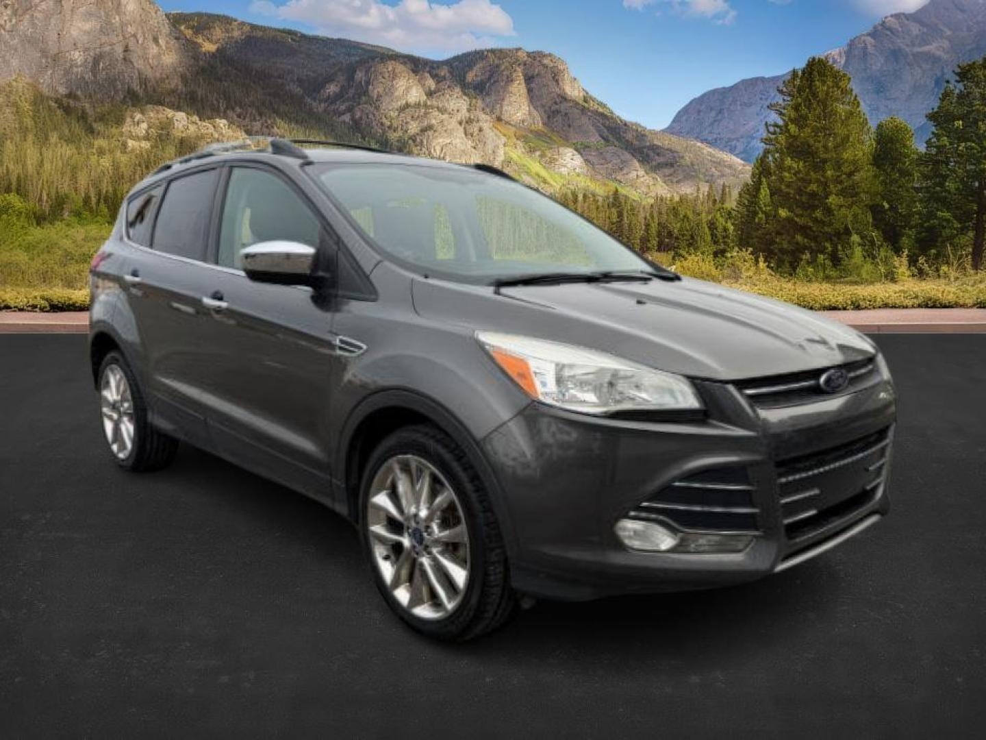 2015 GRAY /Charcoal Black Ford Escape (1FMCU9G91FU) with an EcoBoost 2L I-4 gasoline direct injection engine, Automatic transmission, located at 1175 N Woodruff Ave, Idaho Falls, ID, 83401, 43.506901, -111.999657 - At Timberline Auto, finding a great deal on your next vehicle is always easy! Our experienced sales staff's goal is to help find you the right vehicle at the right price! Our knowledgeable finance department has options for almost any credit score. We offer extended service contract options to prote - Photo#10