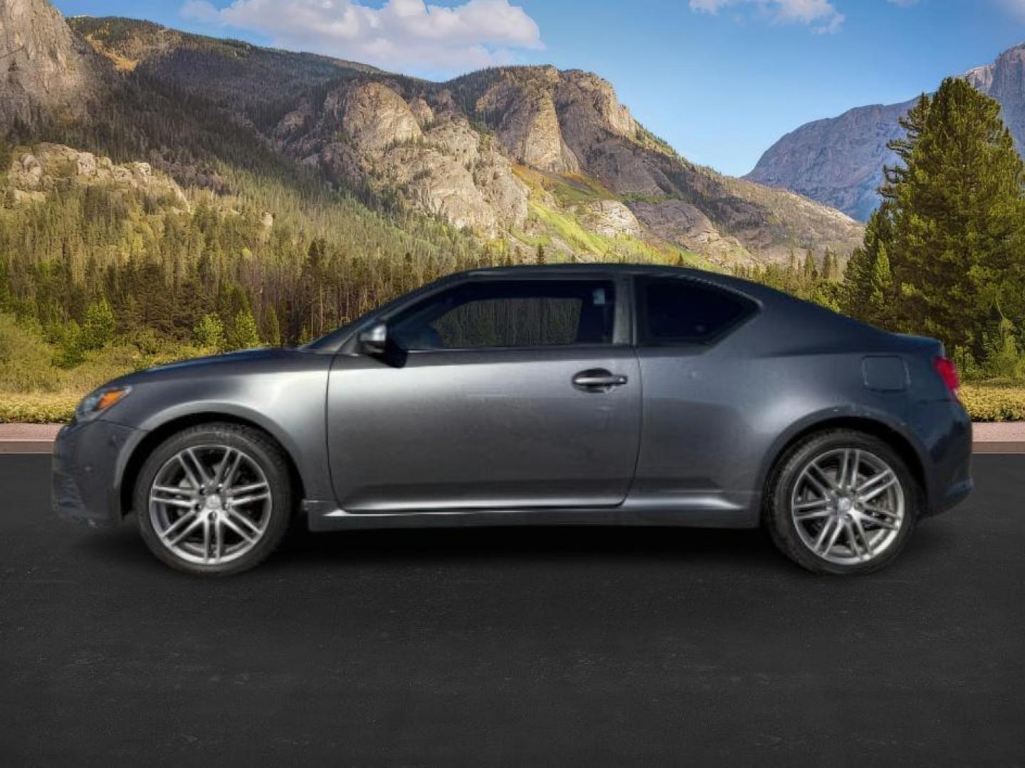 2012 Magnetic Gray Metallic /Dark Charcoal Scion tC (JTKJF5C78C3) with an 25L I-4 DOHC engine, Automatic transmission, located at 1175 N Woodruff Ave, Idaho Falls, ID, 83401, 43.506901, -111.999657 - At Timberline Auto, finding a great deal on your next vehicle is always easy! Our experienced sales staff's goal is to help find you the right vehicle at the right price! Our knowledgeable finance department has options for almost any credit score. We offer extended service contract options to prote - Photo#1