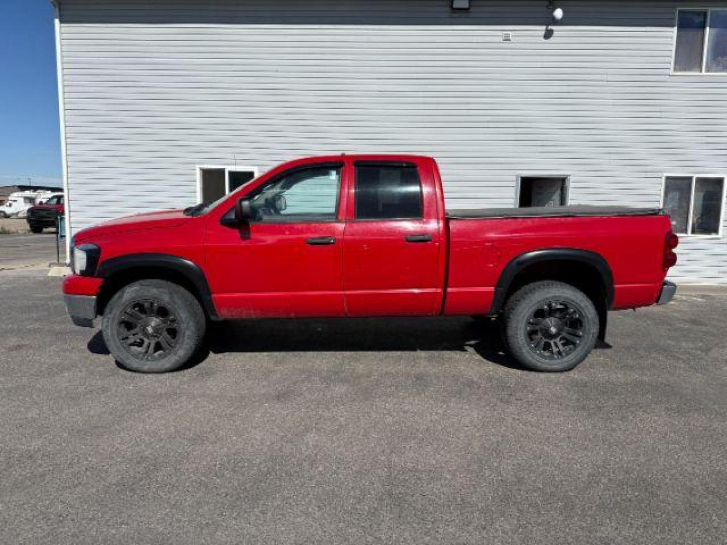 2008 Inferno Red Crystal Pearlcoat /Medium Slate Gray Dodge Ram 1500 (1D7HU18248S) with an HEMI Magnum 57L V-8 regular unleaded engine, Automatic transmission, located at 1175 N Woodruff Ave, Idaho Falls, ID, 83401, 43.506901, -111.999657 - At Timberline Auto, finding a great deal on your next vehicle is always easy! Our experienced sales staff's goal is to help find you the right vehicle at the right price! Our knowledgeable finance department has options for almost any credit score. We offer extended service contract options to prote - Photo#1