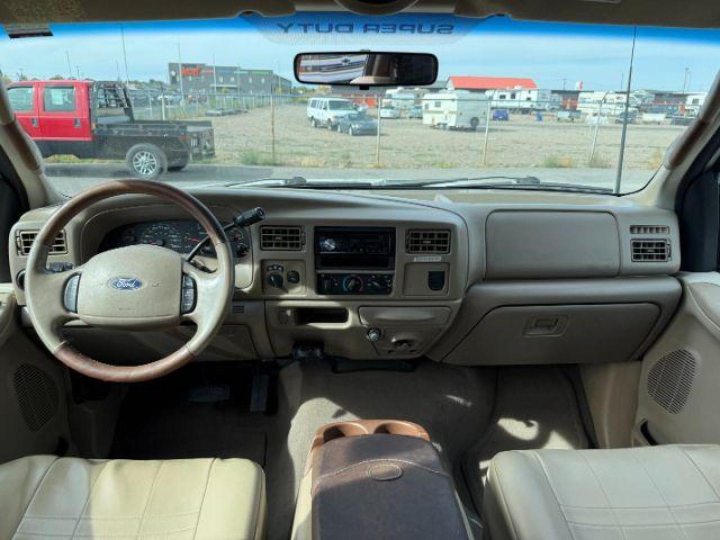 2003 Oxford White Clearcoat /Castano Brown Ford F-250 (1FTNW21P13E) with an Powerstroke 6L V-8 diesel direct injection engine, Automatic transmission, located at 1175 N Woodruff Ave, Idaho Falls, ID, 83401, 43.506901, -111.999657 - At Timberline Auto, finding a great deal on your next vehicle is always easy! Our experienced sales staff's goal is to help find you the right vehicle at the right price! Our knowledgeable finance department has options for almost any credit score. We offer extended service contract options to prote - Photo#41