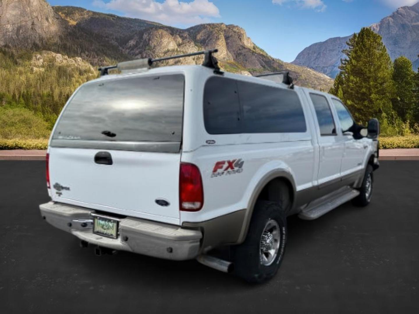 2003 Oxford White Clearcoat /Castano Brown Ford F-250 (1FTNW21P13E) with an Powerstroke 6L V-8 diesel direct injection engine, Automatic transmission, located at 1175 N Woodruff Ave, Idaho Falls, ID, 83401, 43.506901, -111.999657 - At Timberline Auto, finding a great deal on your next vehicle is always easy! Our experienced sales staff's goal is to help find you the right vehicle at the right price! Our knowledgeable finance department has options for almost any credit score. We offer extended service contract options to prote - Photo#5