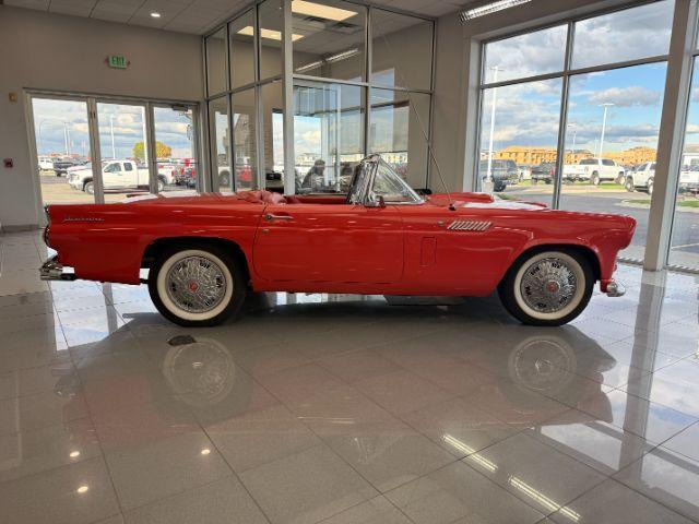1956 FIESTA RED /VINYL FORD THUNDERBIRD UNKNOWN (P6FH135911) , MANUAL transmission, located at 1235 N Woodruff Ave., Idaho Falls, 83401, (208) 523-1053, 43.507172, -112.000488 - This 1956 Ford Thunderbird is a timeless American classic that blends iconic mid-century styling with open-road driving character. Powered by a gasoline engine paired with a manual transmission and rear-wheel drive, it delivers an authentic vintage driving experience that enthusiasts appreciate. Thi- Photo#22