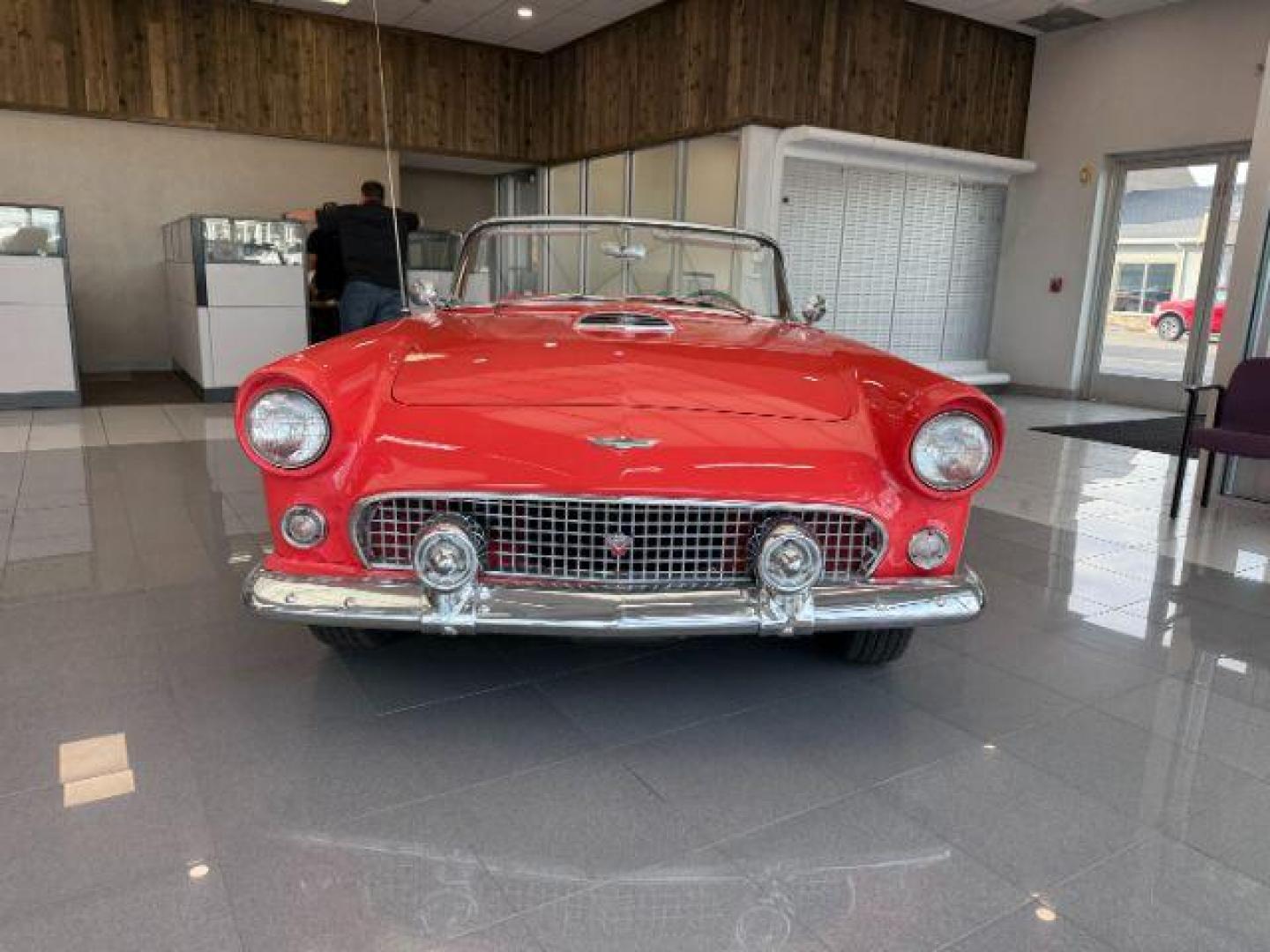 1956 FIESTA RED /VINYL Ford THUNDERBIRD (P6FH135911) , Manual transmission, located at 1175 N Woodruff Ave, Idaho Falls, ID, 83401, 43.506901, -111.999657 - At Timberline Auto, finding a great deal on your next vehicle is always easy! Our experienced sales staff's goal is to help find you the right vehicle at the right price! Our knowledgeable finance department has options for almost any credit score. We offer extended service contract options to prote - Photo#24