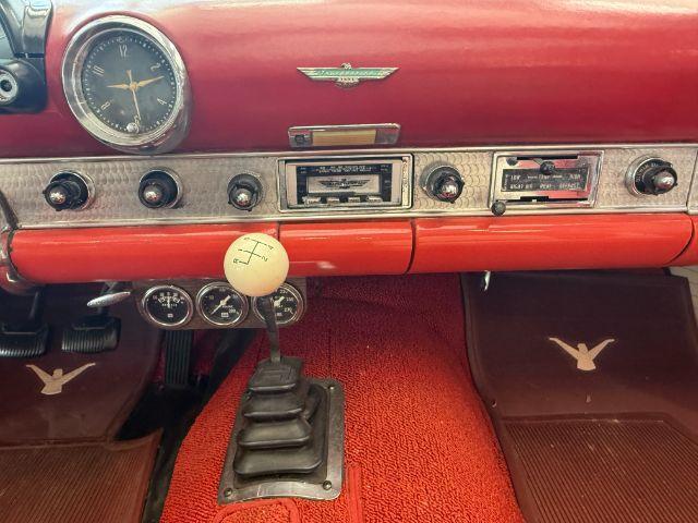 1956 FIESTA RED /VINYL FORD THUNDERBIRD UNKNOWN (P6FH135911) , MANUAL transmission, located at 1235 N Woodruff Ave., Idaho Falls, 83401, (208) 523-1053, 43.507172, -112.000488 - This 1956 Ford Thunderbird is a timeless American classic that blends iconic mid-century styling with open-road driving character. Powered by a gasoline engine paired with a manual transmission and rear-wheel drive, it delivers an authentic vintage driving experience that enthusiasts appreciate. Thi- Photo#30