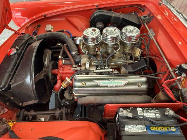 1956 FIESTA RED /VINYL FORD THUNDERBIRD UNKNOWN (P6FH135911) , MANUAL transmission, located at 1235 N Woodruff Ave., Idaho Falls, 83401, (208) 523-1053, 43.507172, -112.000488 - This 1956 Ford Thunderbird is a timeless American classic that blends iconic mid-century styling with open-road driving character. Powered by a gasoline engine paired with a manual transmission and rear-wheel drive, it delivers an authentic vintage driving experience that enthusiasts appreciate. Thi- Photo#31