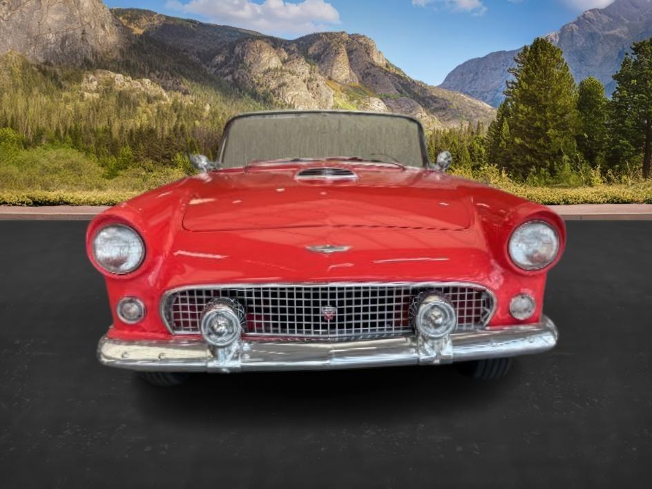 1956 FIESTA RED /VINYL FORD THUNDERBIRD UNKNOWN (P6FH135911) , MANUAL transmission, located at 1235 N Woodruff Ave., Idaho Falls, 83401, (208) 523-1053, 43.507172, -112.000488 - This 1956 Ford Thunderbird is a timeless American classic that blends iconic mid-century styling with open-road driving character. Powered by a gasoline engine paired with a manual transmission and rear-wheel drive, it delivers an authentic vintage driving experience that enthusiasts appreciate. Thi- Photo#7