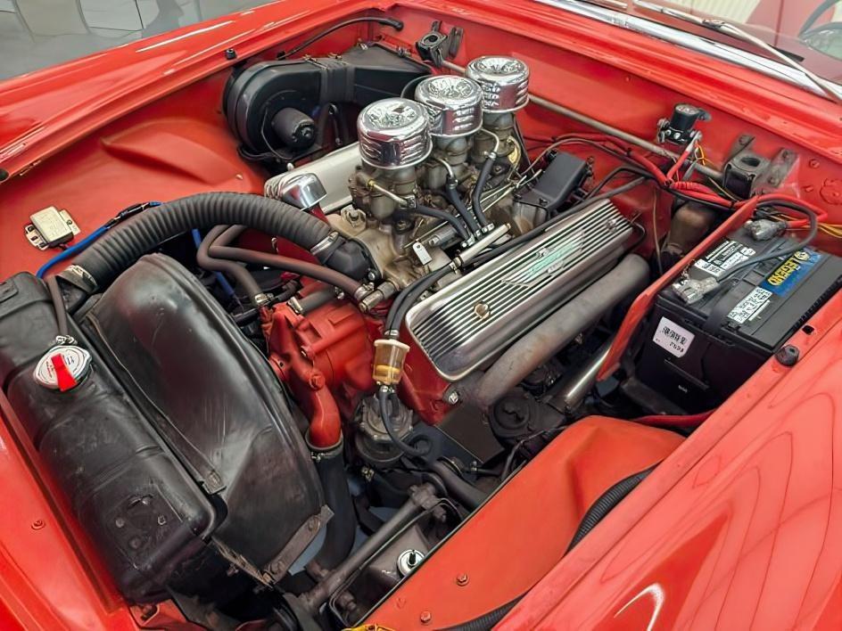 1956 FIESTA RED /VINYL FORD THUNDERBIRD UNKNOWN (P6FH135911) , MANUAL transmission, located at 1235 N Woodruff Ave., Idaho Falls, 83401, (208) 523-1053, 43.507172, -112.000488 - This 1956 Ford Thunderbird is a timeless American classic that blends iconic mid-century styling with open-road driving character. Powered by a gasoline engine paired with a manual transmission and rear-wheel drive, it delivers an authentic vintage driving experience that enthusiasts appreciate. Thi- Photo#15