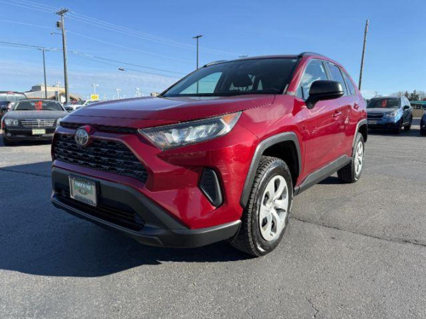 2019 Ruby Flare Pearl /Black Toyota RAV4 LE (2T3H1RFV6KC) with an Dynamic Force 2.5L I-4 port/direct injection engine, AUTOMATIC transmission, located at 1235 N Woodruff Ave., Idaho Falls, 83401, (208) 523-1053, 43.507172, -112.000488 - At Timberline Auto, finding a great deal on your next vehicle is always easy! Our experienced sales staff's goal is to help find you the right vehicle at the right price! Our knowledgeable finance department has options for almost any credit score. We offer extended service contract options to prote - Photo#23