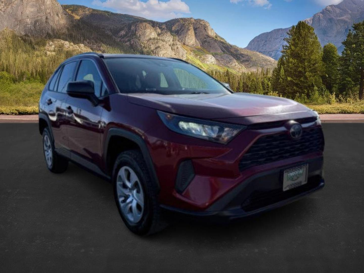 2019 Ruby Flare Pearl /Black Toyota RAV4 LE (2T3H1RFV6KC) with an Dynamic Force 2.5L I-4 port/direct injection engine, AUTOMATIC transmission, located at 1235 N Woodruff Ave., Idaho Falls, 83401, (208) 523-1053, 43.507172, -112.000488 - At Timberline Auto, finding a great deal on your next vehicle is always easy! Our experienced sales staff's goal is to help find you the right vehicle at the right price! Our knowledgeable finance department has options for almost any credit score. We offer extended service contract options to prote - Photo#8