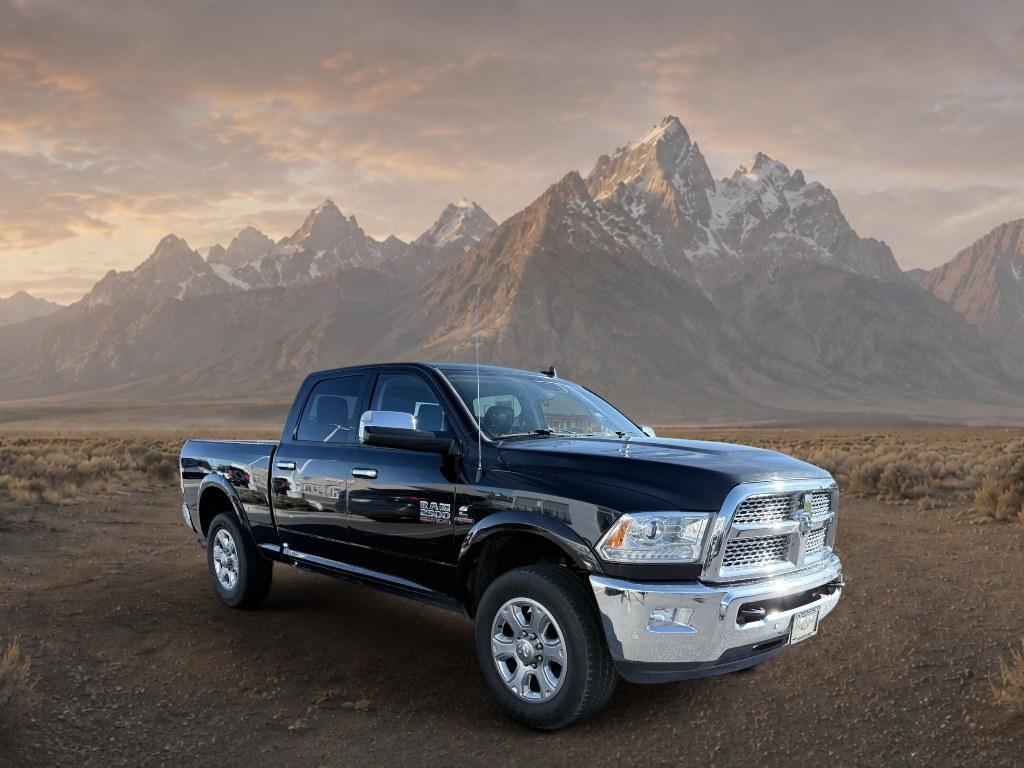 2016 Brilliant Black Crystal Pearlcoat /Black Ram 2500 Laramie (3C6UR5FL4GG) with an 6 Cyl, 6.7L engine, 6-speed automatic transmission, located at 1175 N Woodruff Ave, Idaho Falls, ID, 83401, 43.506901, -111.999657- Photo#6
