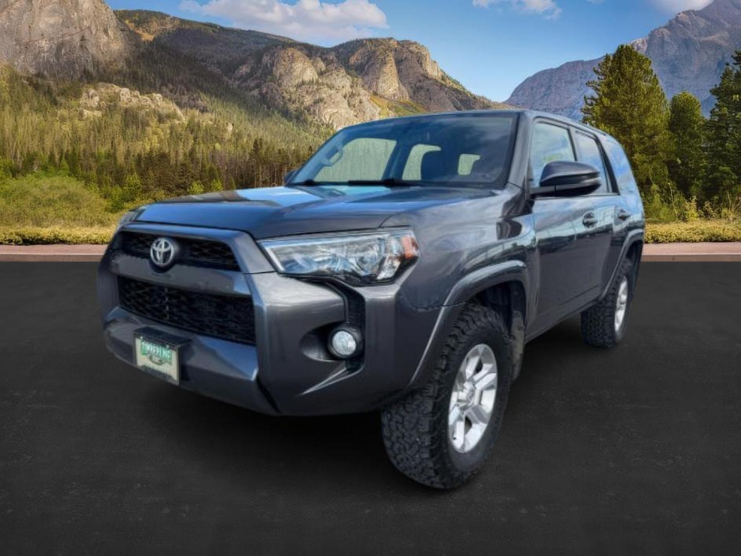 2018 Magnetic Gray Metallic /Black Graphite Toyota 4Runner SR5 (JTEBU5JR0J5) with an 4L V-6 DOHC engine, AUTOMATIC transmission, located at 1235 N Woodruff Ave., Idaho Falls, 83401, (208) 523-1053, 43.507172, -112.000488 - At Timberline Auto, finding a great deal on your next vehicle is always easy! Our experienced sales staff's goal is to help find you the right vehicle at the right price! Our knowledgeable finance department has options for almost any credit score. We offer extended service contract options to prote - Photo#0