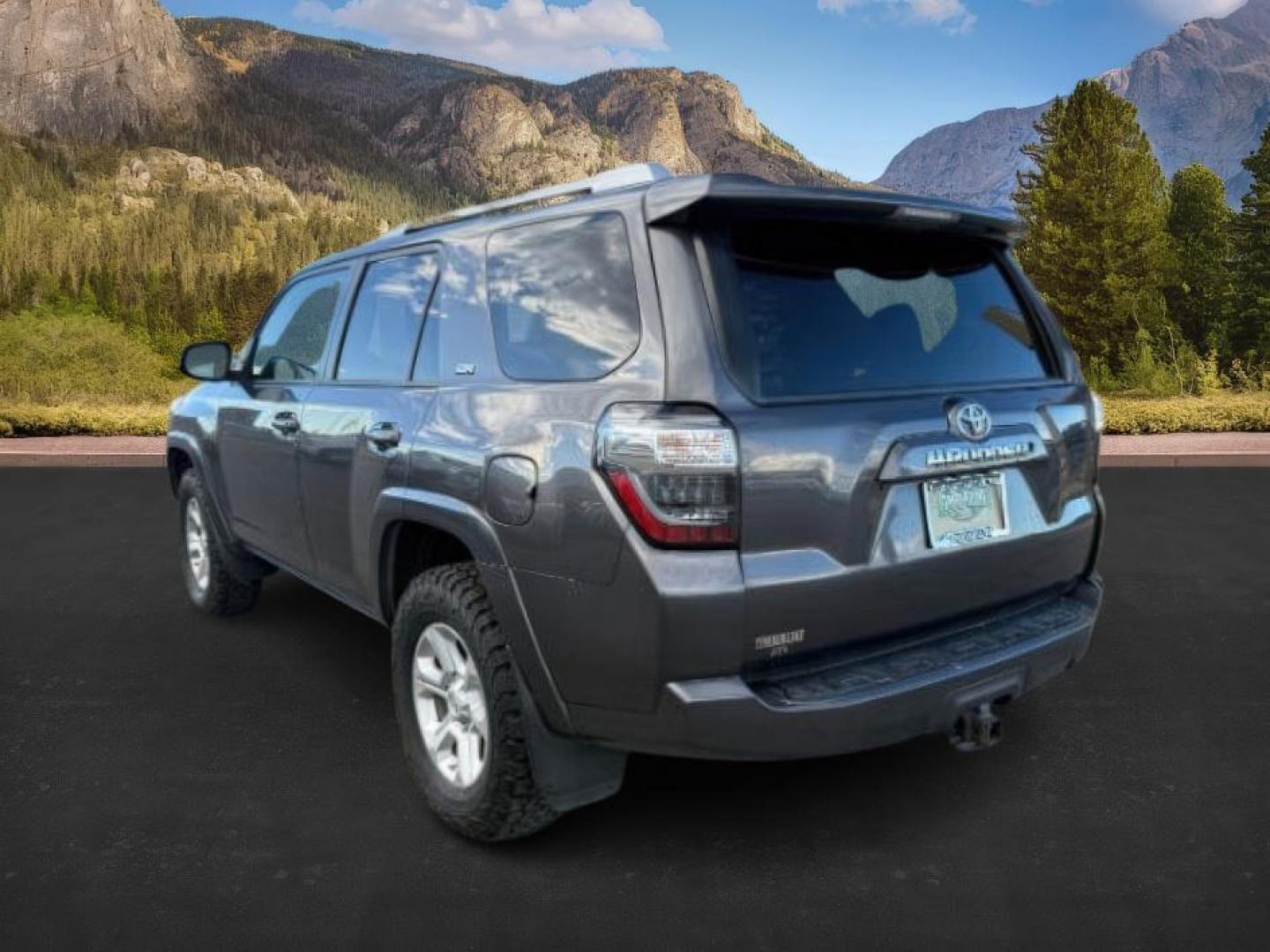 2018 Magnetic Gray Metallic /Black Graphite Toyota 4Runner SR5 (JTEBU5JR0J5) with an 4L V-6 DOHC engine, AUTOMATIC transmission, located at 1235 N Woodruff Ave., Idaho Falls, 83401, (208) 523-1053, 43.507172, -112.000488 - At Timberline Auto, finding a great deal on your next vehicle is always easy! Our experienced sales staff's goal is to help find you the right vehicle at the right price! Our knowledgeable finance department has options for almost any credit score. We offer extended service contract options to prote - Photo#2