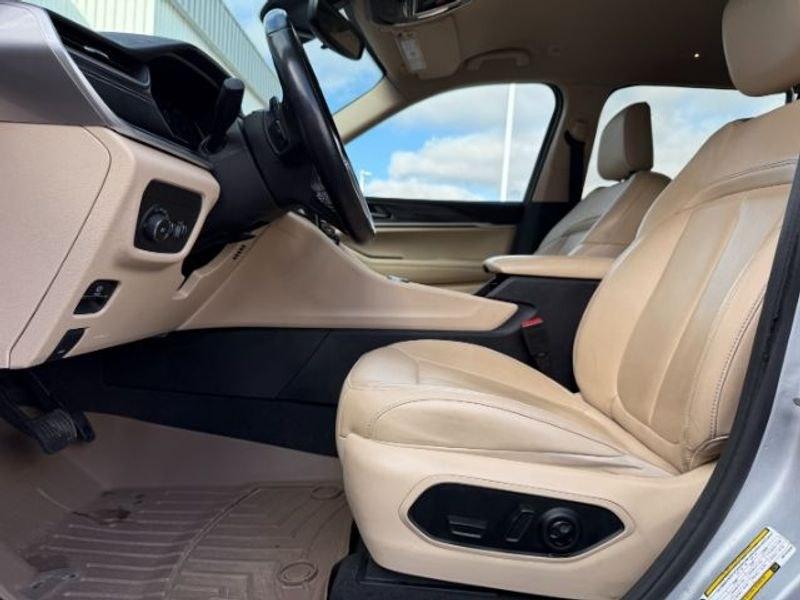 2021 Silver Zynith /Wicker Beige/Global Black Jeep Grand Cherokee L Limited (1C4RJKBG6M8) with an V6, 3.6L engine, 8-speed automatic transmission, located at 1175 N Woodruff Ave, Idaho Falls, ID, 83401, 43.506901, -111.999657 - <b>Vehicle Details</b><br>Take on every drive with confidence in this 2021 Jeep Grand Cherokee L Limited 4WD, now available in Idaho Falls, ID. Powered by a V6, 3.6L gasoline engine, this three-row SUV delivers the strength, refinement, and versatility drivers want for daily commuting, family travel- Photo#12