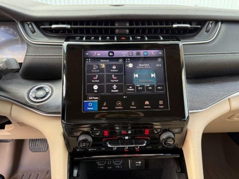 2021 Silver Zynith /Wicker Beige/Global Black Jeep Grand Cherokee L Limited (1C4RJKBG6M8) with an V6, 3.6L engine, 8-speed automatic transmission, located at 1175 N Woodruff Ave, Idaho Falls, ID, 83401, 43.506901, -111.999657 - <b>Vehicle Details</b><br>Take on every drive with confidence in this 2021 Jeep Grand Cherokee L Limited 4WD, now available in Idaho Falls, ID. Powered by a V6, 3.6L gasoline engine, this three-row SUV delivers the strength, refinement, and versatility drivers want for daily commuting, family travel- Photo#15
