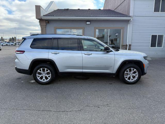 2021 Silver Zynith /Global Black Jeep Grand Cherokee L Limited 4x4 (1C4RJKBG6M8) with an Pentastar 3.6L V-6 DOHC engine, AUTOMATIC transmission, located at 1235 N Woodruff Ave., Idaho Falls, 83401, (208) 523-1053, 43.507172, -112.000488- Photo#34