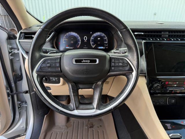 2021 Silver Zynith /Global Black Jeep Grand Cherokee L Limited 4x4 (1C4RJKBG6M8) with an Pentastar 3.6L V-6 DOHC engine, AUTOMATIC transmission, located at 1235 N Woodruff Ave., Idaho Falls, 83401, (208) 523-1053, 43.507172, -112.000488- Photo#41