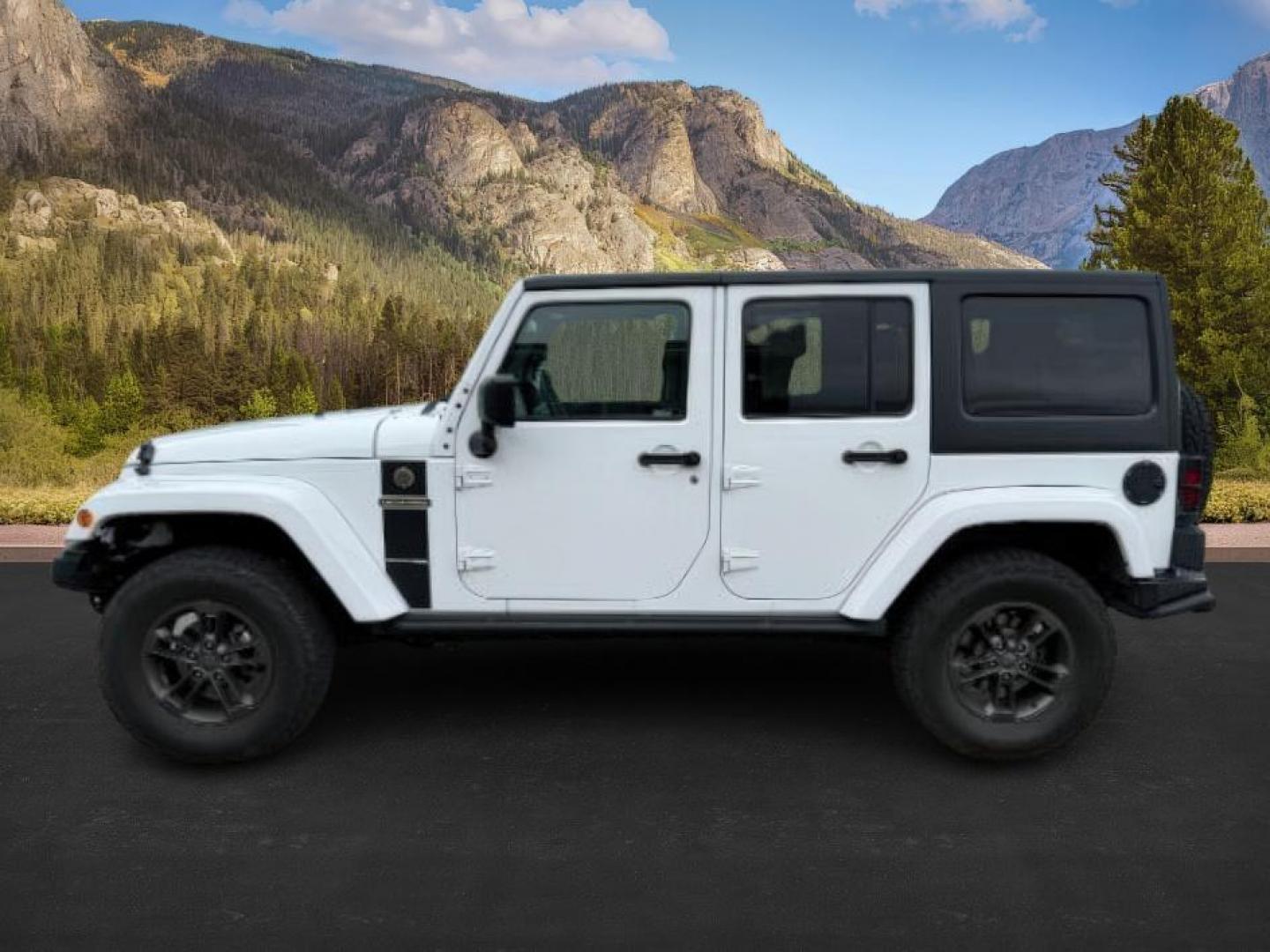 2018 WHITE /Black Jeep Wrangler JK Unlimited Freedom Edition 4x4 (1C4BJWDG3JL) with an Pentastar 3.6L V-6 DOHC engine, AUTOMATIC transmission, located at 1235 N Woodruff Ave., Idaho Falls, 83401, (208) 523-1053, 43.507172, -112.000488 - At Timberline Auto, finding a great deal on your next vehicle is always easy! Our experienced sales staff's goal is to help find you the right vehicle at the right price! Our knowledgeable finance department has options for almost any credit score. We offer extended service contract options to prote - Photo#1