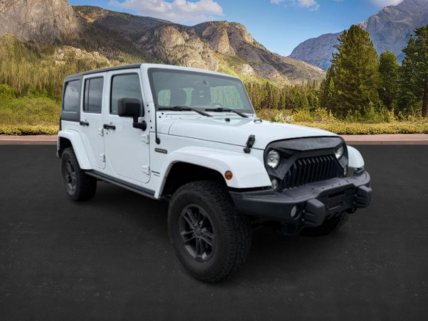 2018 WHITE /Black Jeep Wrangler JK Unlimited Freedom Edition 4x4 (1C4BJWDG3JL) with an Pentastar 3.6L V-6 DOHC engine, AUTOMATIC transmission, located at 1235 N Woodruff Ave., Idaho Falls, 83401, (208) 523-1053, 43.507172, -112.000488 - At Timberline Auto, finding a great deal on your next vehicle is always easy! Our experienced sales staff's goal is to help find you the right vehicle at the right price! Our knowledgeable finance department has options for almost any credit score. We offer extended service contract options to prote - Photo#7