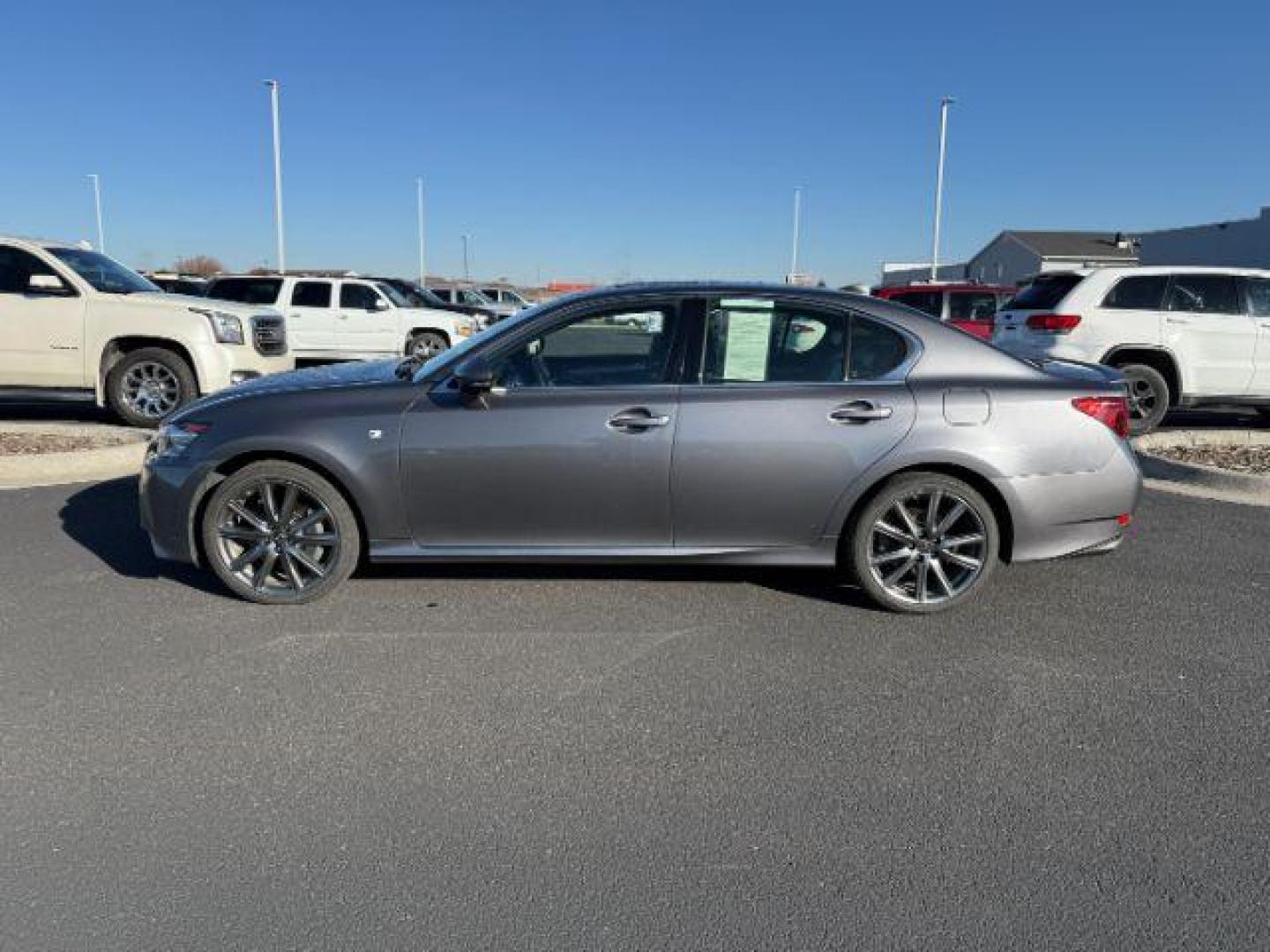 2015 GRAY /Black Lexus GS 350 (JTHCE1BL8FA) with an 35L V-6 portdirect injection engine, Automatic transmission, located at 1175 N Woodruff Ave, Idaho Falls, ID, 83401, 43.506901, -111.999657 - At Timberline Auto, finding a great deal on your next vehicle is always easy! Our experienced sales staff's goal is to help find you the right vehicle at the right price! Our knowledgeable finance department has options for almost any credit score. We offer extended service contract options to prote - Photo#1