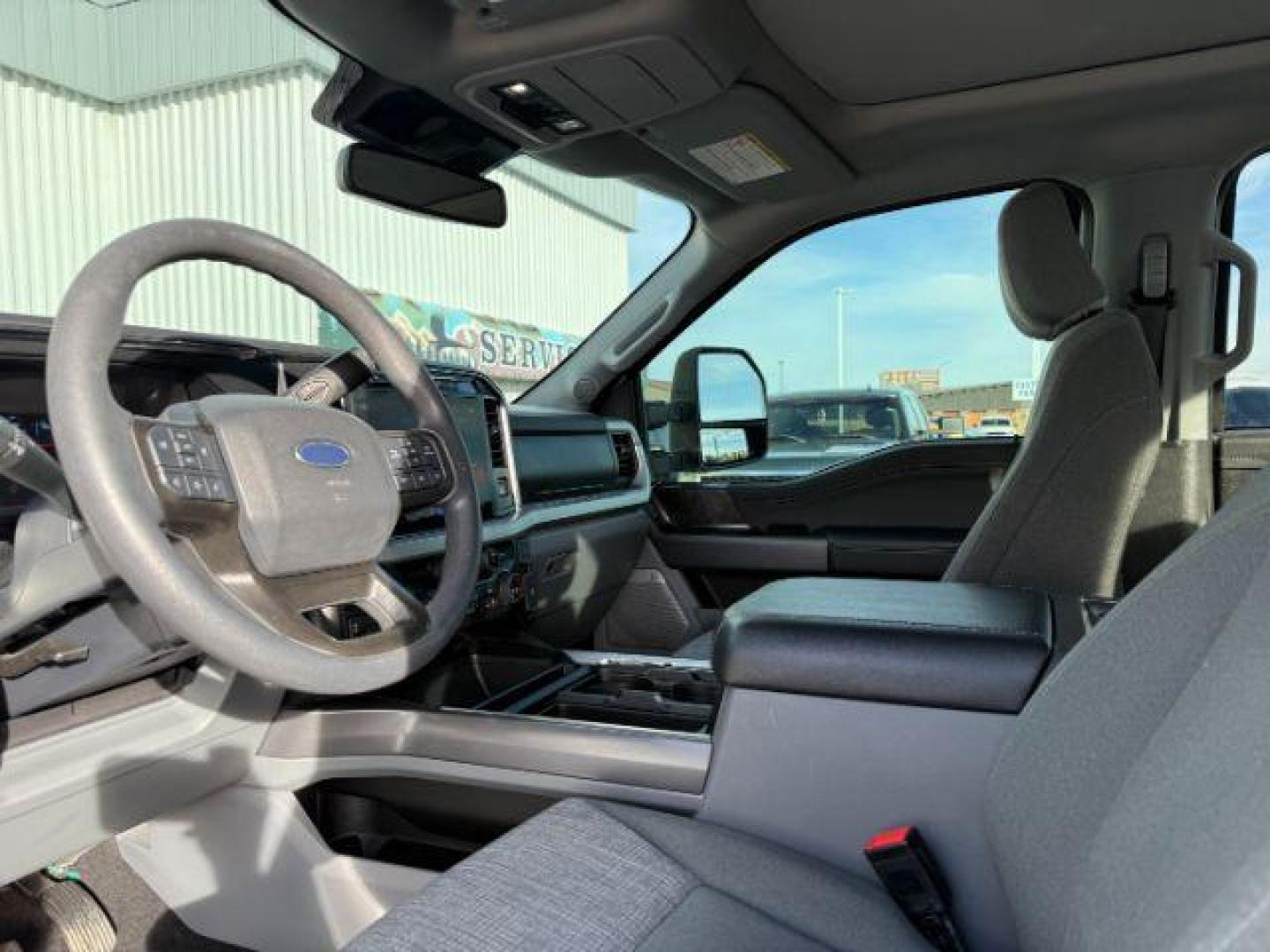 2023 WHITE /Medium Dark Slate Ford F-350 (1FT8W3BT1PE) with an Powerstroke 67L V-8 diesel direct injection engine, Automatic transmission, located at 1175 N Woodruff Ave, Idaho Falls, ID, 83401, 43.506901, -111.999657 - At Timberline Auto, finding a great deal on your next vehicle is always easy! Our experienced sales staff's goal is to help find you the right vehicle at the right price! Our knowledgeable finance department has options for almost any credit score. We offer extended service contract options to prote - Photo#39