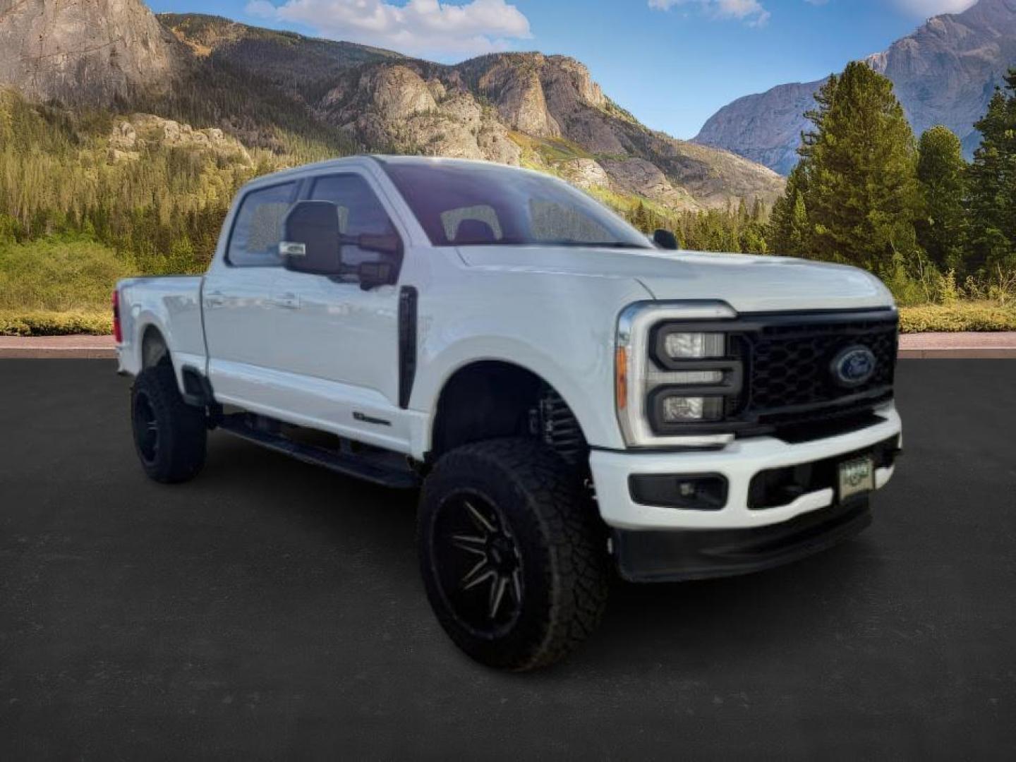 2023 WHITE /Medium Dark Slate Ford F-350 (1FT8W3BT1PE) with an Powerstroke 67L V-8 diesel direct injection engine, Automatic transmission, located at 1175 N Woodruff Ave, Idaho Falls, ID, 83401, 43.506901, -111.999657 - At Timberline Auto, finding a great deal on your next vehicle is always easy! Our experienced sales staff's goal is to help find you the right vehicle at the right price! Our knowledgeable finance department has options for almost any credit score. We offer extended service contract options to prote - Photo#7