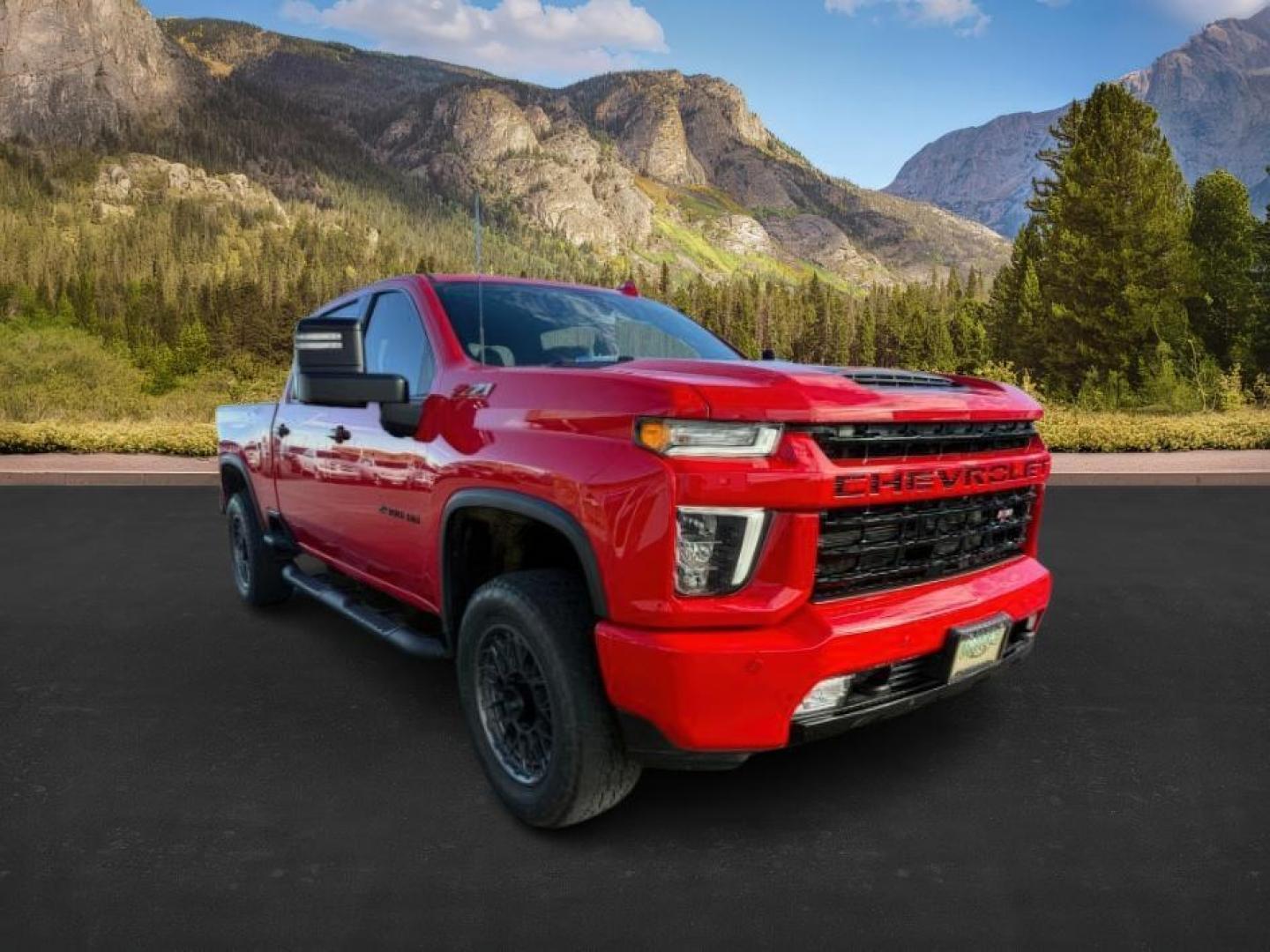 2021 RED /Jet Black Chevrolet Silverado 2500HD (1GC4YPEY8MF) with an Duramax 66L V-8 diesel direct injection engine, Automatic transmission, located at 1175 N Woodruff Ave, Idaho Falls, ID, 83401, 43.506901, -111.999657 - At Timberline Auto, finding a great deal on your next vehicle is always easy! Our experienced sales staff's goal is to help find you the right vehicle at the right price! Our knowledgeable finance department has options for almost any credit score. We offer extended service contract options to prote - Photo#8