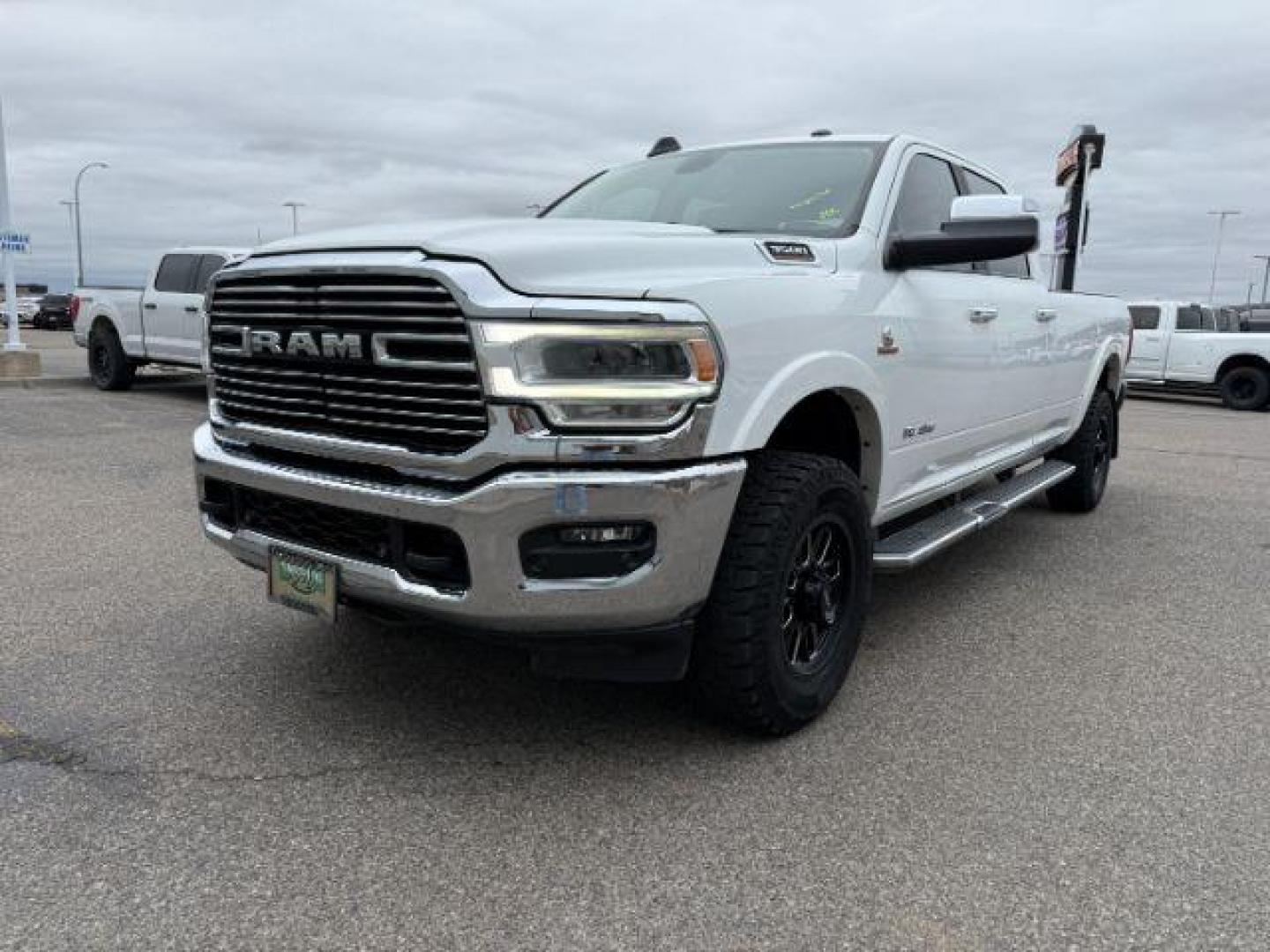 2020 Bright White Clearcoat /Black Ram 3500 (3C63R3JL8LG) with an Cummins High Output 67L I-6 diesel direct injecti engine, Automatic transmission, located at 1175 N Woodruff Ave, Idaho Falls, ID, 83401, 43.506901, -111.999657 - At Timberline Auto, finding a great deal on your next vehicle is always easy! Our experienced sales staff's goal is to help find you the right vehicle at the right price! Our knowledgeable finance department has options for almost any credit score. We offer extended service contract options to prote - Photo#27