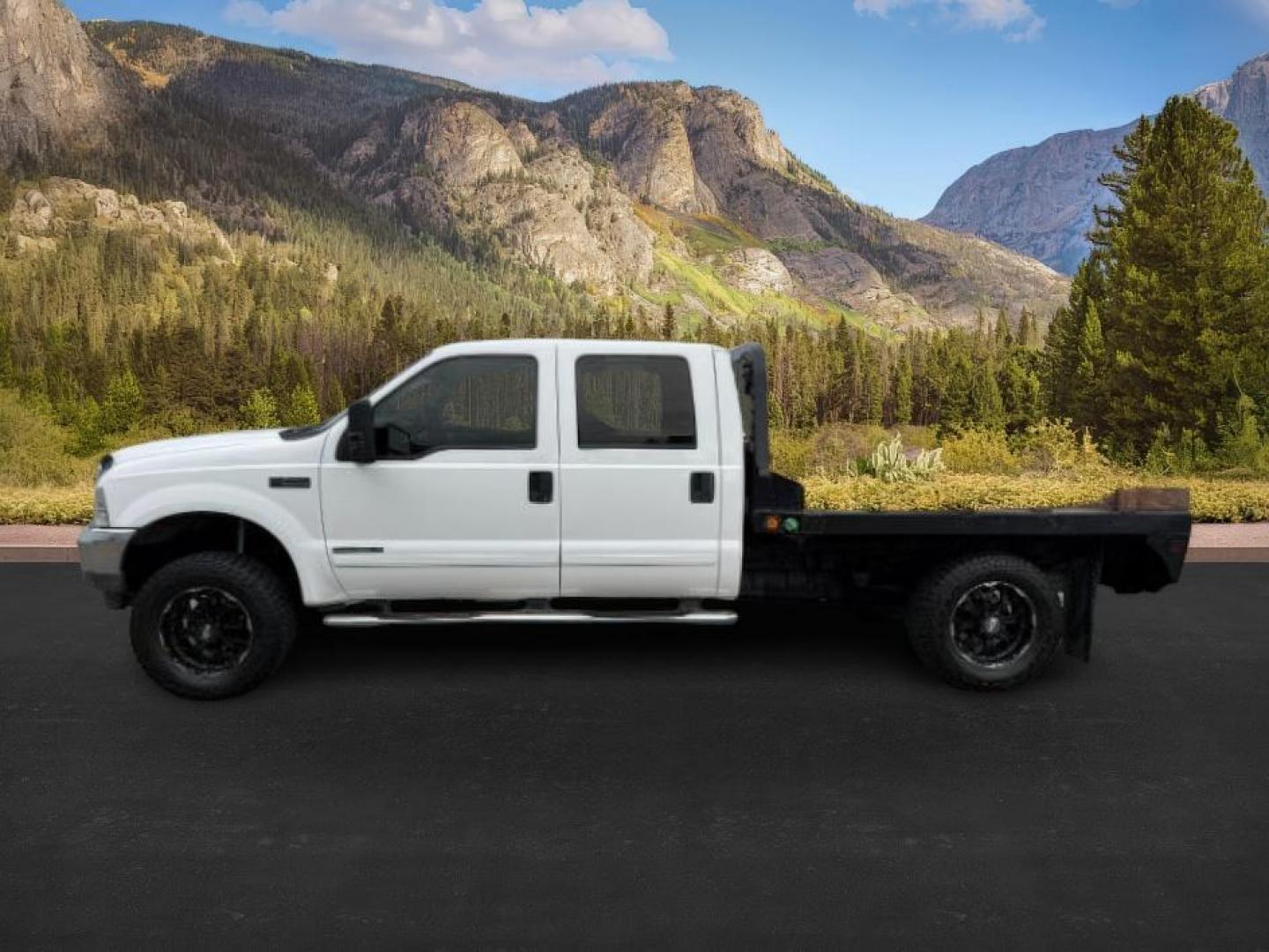 2002 WHITE /Medium Flint Ford F-250 (1FTNW21F82E) with an Powerstroke 73L V-8 diesel direct injection engine, Automatic transmission, located at 1175 N Woodruff Ave, Idaho Falls, ID, 83401, 43.506901, -111.999657 - At Timberline Auto, finding a great deal on your next vehicle is always easy! Our experienced sales staff's goal is to help find you the right vehicle at the right price! Our knowledgeable finance department has options for almost any credit score. We offer extended service contract options to prote - Photo#1