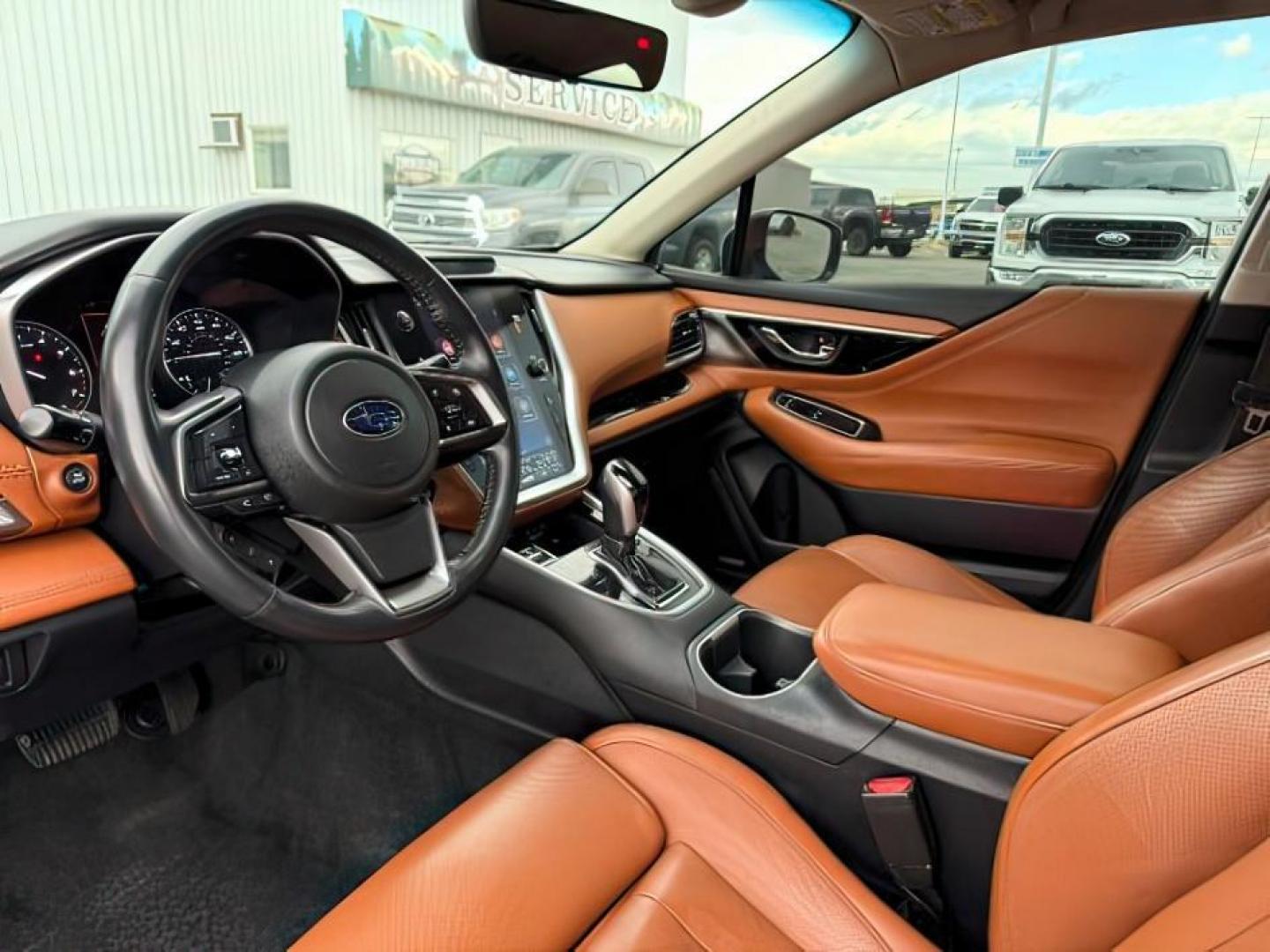 2022 WHITE /Tan Subaru Legacy (4S3BWGP68N3) with an 24L H-4 gasoline direct injection engine, Automatic transmission, located at 1175 N Woodruff Ave, Idaho Falls, ID, 83401, 43.506901, -111.999657 - At Timberline Auto, finding a great deal on your next vehicle is always easy! Our experienced sales staff's goal is to help find you the right vehicle at the right price! Our knowledgeable finance department has options for almost any credit score. We offer extended service contract options to prote - Photo#12