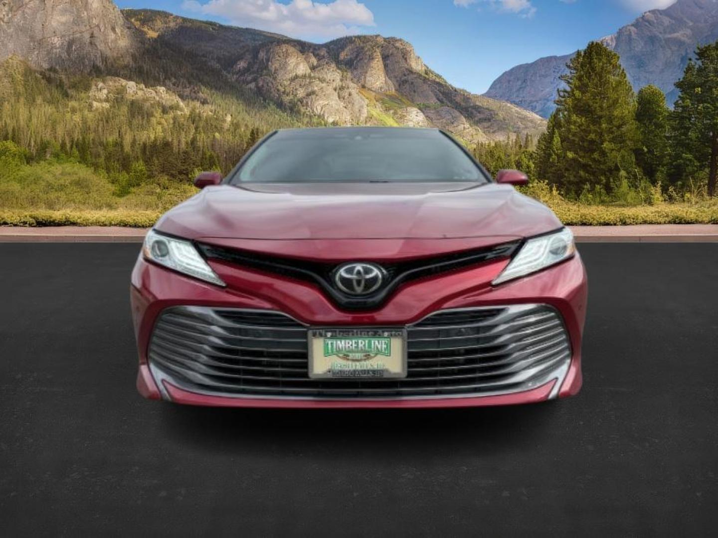 2018 RED /Black Toyota Camry (4T1B11HK9JU) with an 25L I-4 portdirect injection engine, Automatic transmission, located at 1175 N Woodruff Ave, Idaho Falls, ID, 83401, 43.506901, -111.999657 - At Timberline Auto, finding a great deal on your next vehicle is always easy! Our experienced sales staff's goal is to help find you the right vehicle at the right price! Our knowledgeable finance department has options for almost any credit score. We offer extended service contract options to prote - Photo#7