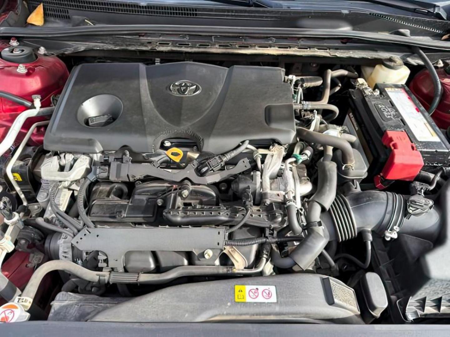 2018 RED /Black Toyota Camry (4T1B11HK9JU) with an 25L I-4 portdirect injection engine, Automatic transmission, located at 1175 N Woodruff Ave, Idaho Falls, ID, 83401, 43.506901, -111.999657 - At Timberline Auto, finding a great deal on your next vehicle is always easy! Our experienced sales staff's goal is to help find you the right vehicle at the right price! Our knowledgeable finance department has options for almost any credit score. We offer extended service contract options to prote - Photo#22