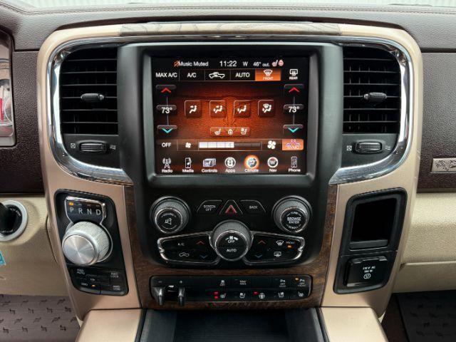 2017 BLACK /LEATHER RAM 1500 LARAMIE LONGHORN (1C6RR7PT4HS) with an 5.7 engine, AUTOMATIC transmission, located at 1235 N Woodruff Ave., Idaho Falls, 83401, (208) 523-1053, 43.507172, -112.000488 - At Timberline Auto, finding a great deal on your next vehicle is always easy! Our experienced sales staff's goal is to help find you the right vehicle at the right price! Our knowledgeable finance department has options for almost any credit score. We offer extended service contract options to prote- Photo#41