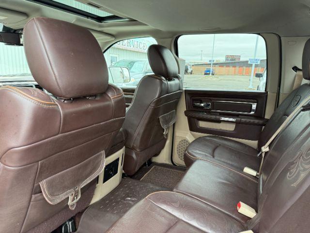2017 BLACK /LEATHER RAM 1500 LARAMIE LONGHORN (1C6RR7PT4HS) with an 5.7 engine, AUTOMATIC transmission, located at 1235 N Woodruff Ave., Idaho Falls, 83401, (208) 523-1053, 43.507172, -112.000488 - At Timberline Auto, finding a great deal on your next vehicle is always easy! Our experienced sales staff's goal is to help find you the right vehicle at the right price! Our knowledgeable finance department has options for almost any credit score. We offer extended service contract options to prote- Photo#50
