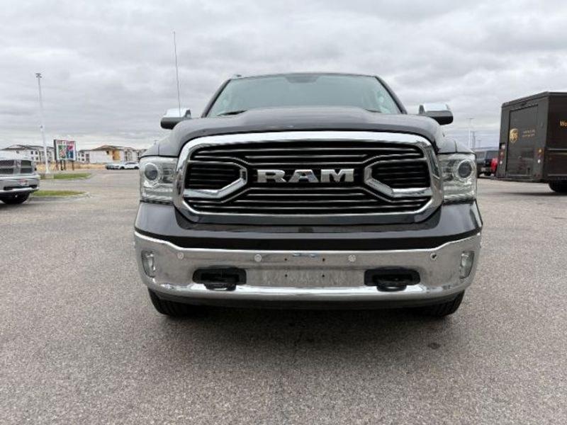 2017 Brilliant Black Crystal Pearl /LEATHER Ram 1500 Longhorn (1C6RR7PT4HS) with an V8, 5.7L engine, 8-speed automatic transmission, located at 1175 N Woodruff Ave, Idaho Falls, ID, 83401, 43.506901, -111.999657 - <b>Vehicle Details</b><br>Experience refined capability and premium comfort in this pre-owned 2017 Ram 1500 Laramie Longhorn, now available in Idaho Falls, ID. Powered by a proven V8, 5.7L gasoline engine and equipped with 4WD, this Ram 1500 delivers confident performance for towing, hauling, and ev- Photo#8