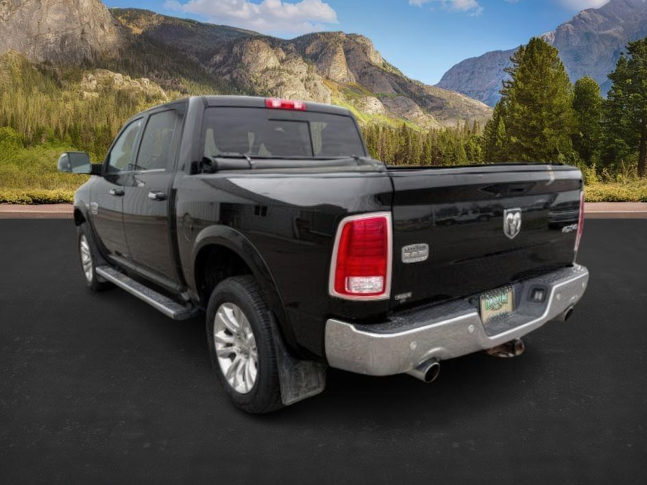 2017 BLACK /LEATHER Ram 1500 (1C6RR7PT4HS) with an 57 engine, Automatic transmission, located at 1175 N Woodruff Ave, Idaho Falls, ID, 83401, 43.506901, -111.999657 - This 2017 Ram 1500 combines full-size truck capability with comfort features that make it easy to use every day. Powered by a 5.7L HEMI V8 and equipped with 4x4, it delivers strong towing and hauling performance while handling changing road conditions with confidence. Inside, the leather interior ad- Photo#2