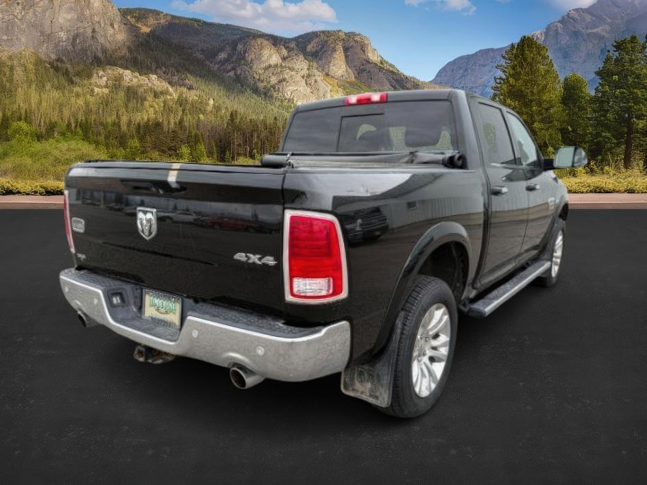 2017 BLACK /LEATHER Ram 1500 (1C6RR7PT4HS) with an 57 engine, Automatic transmission, located at 1175 N Woodruff Ave, Idaho Falls, ID, 83401, 43.506901, -111.999657 - This 2017 Ram 1500 combines full-size truck capability with comfort features that make it easy to use every day. Powered by a 5.7L HEMI V8 and equipped with 4x4, it delivers strong towing and hauling performance while handling changing road conditions with confidence. Inside, the leather interior ad- Photo#5