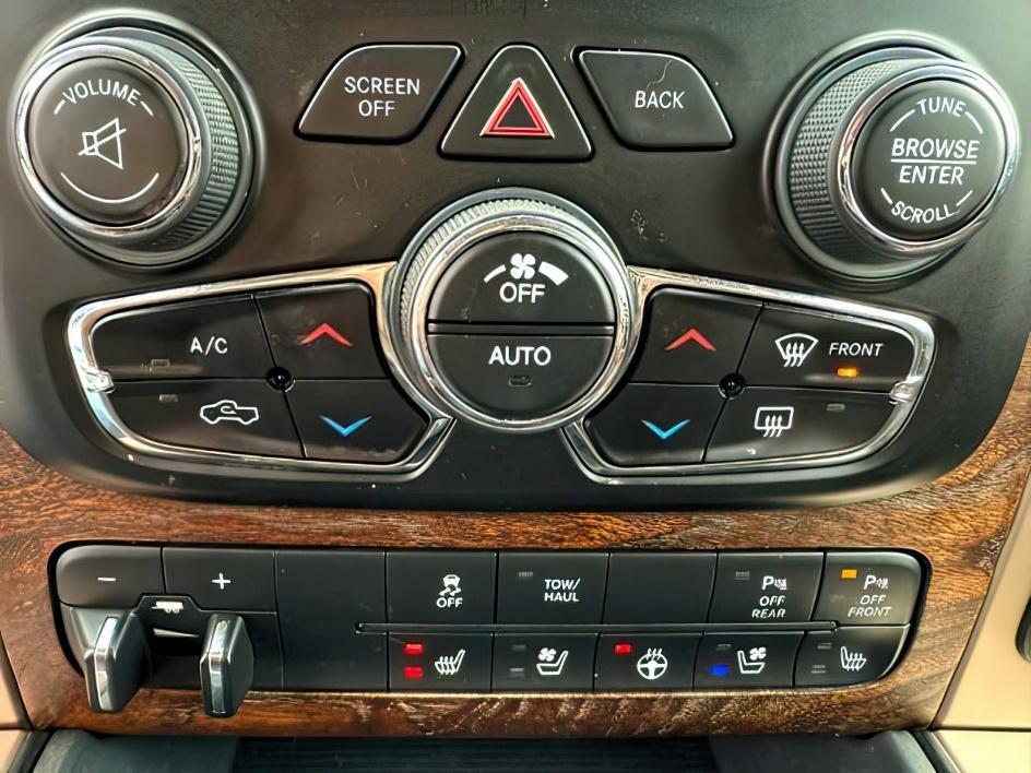2017 BLACK /LEATHER Ram 1500 (1C6RR7PT4HS) with an 57 engine, Automatic transmission, located at 1175 N Woodruff Ave, Idaho Falls, ID, 83401, 43.506901, -111.999657 - This 2017 Ram 1500 combines full-size truck capability with comfort features that make it easy to use every day. Powered by a 5.7L HEMI V8 and equipped with 4x4, it delivers strong towing and hauling performance while handling changing road conditions with confidence. Inside, the leather interior ad- Photo#17