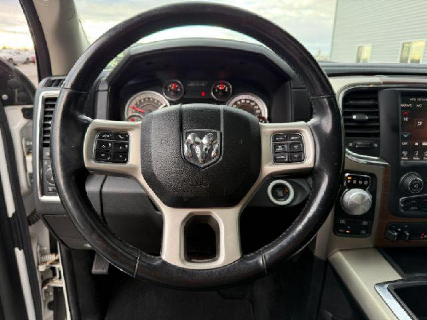 2013 WHITE /LEATHER Ram 1500 LIMITED (1C6RR7NT9DS) with an 5.7 engine, AUTOMATIC transmission, located at 1235 N Woodruff Ave., Idaho Falls, 83401, (208) 523-1053, 43.507172, -112.000488 - At Timberline Auto, finding a great deal on your next vehicle is always easy! Our experienced sales staff's goal is to help find you the right vehicle at the right price! Our knowledgeable finance department has options for almost any credit score. We offer extended service contract options to prote - Photo#14