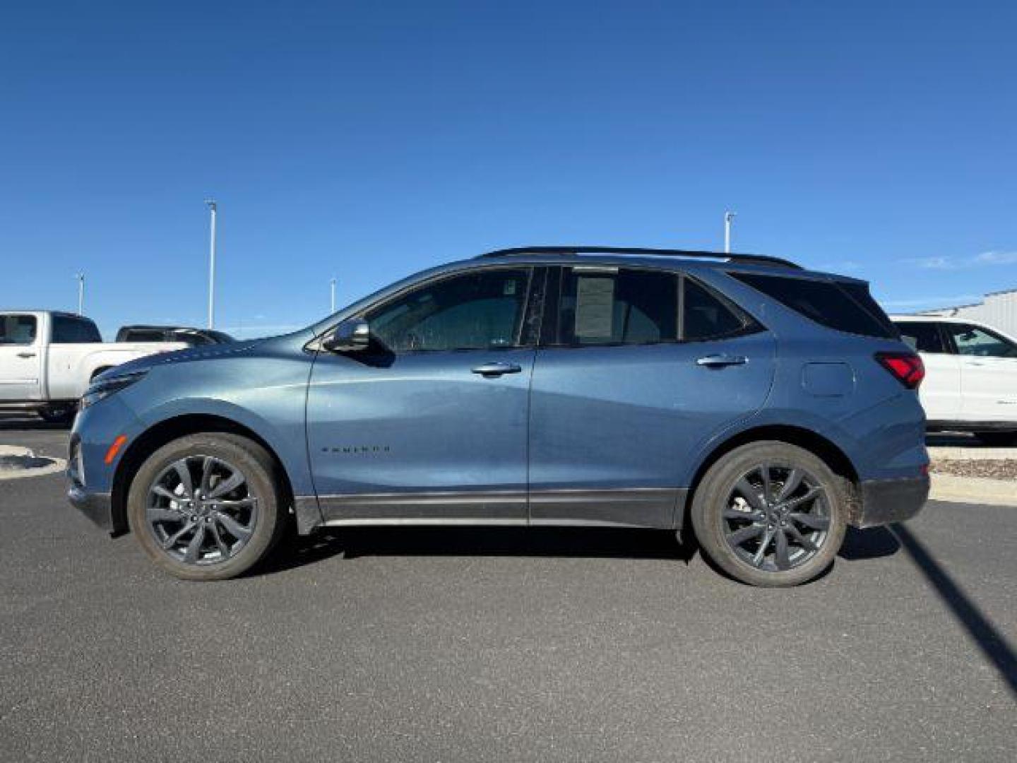 2024 BLUE /CLOTH Chevrolet Equinox (3GNAXWEG8RL) with an 15L engine, Automatic transmission, located at 1175 N Woodruff Ave, Idaho Falls, ID, 83401, 43.506901, -111.999657 - Photo#1
