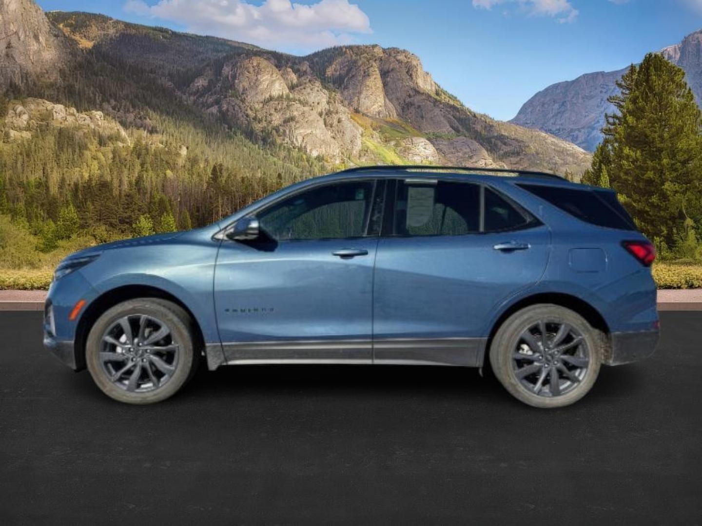 2024 BLUE /CLOTH Chevrolet Equinox (3GNAXWEG8RL) with an 15L engine, Automatic transmission, located at 1175 N Woodruff Ave, Idaho Falls, ID, 83401, 43.506901, -111.999657 - Photo#0