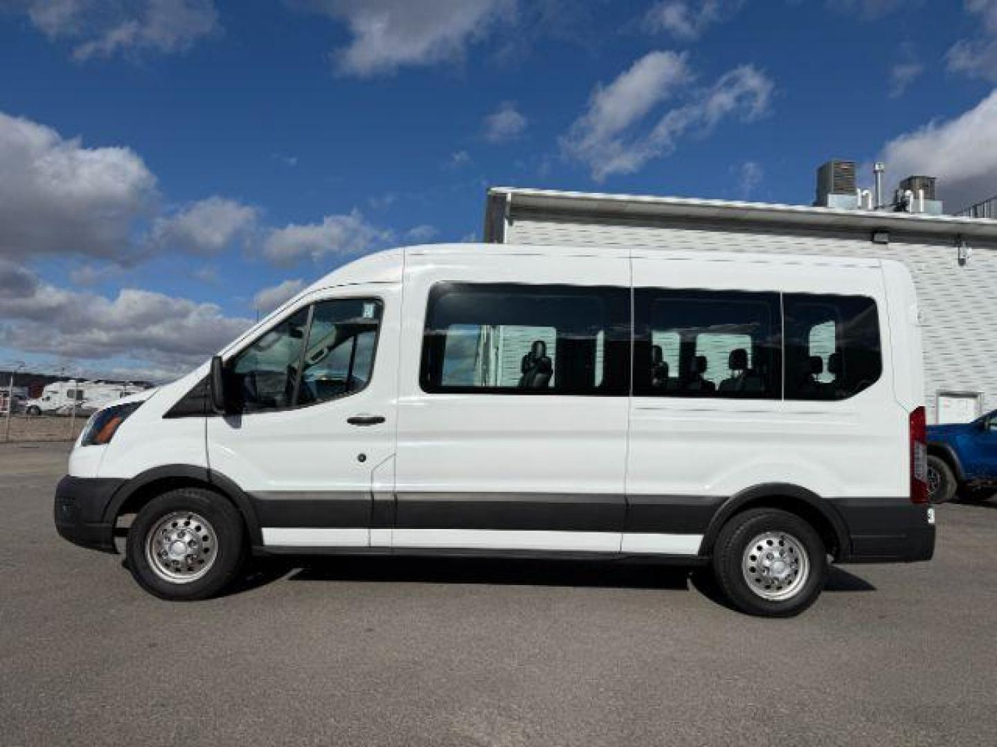 2021 Oxford White /Ebony Ford Transit-350 Passenger Van (1FBAX9C83MK) with an EcoBoost 35L V-6 gasoline direct injection engine, Automatic transmission, located at 1175 N Woodruff Ave, Idaho Falls, ID, 83401, 43.506901, -111.999657 - At Timberline Auto, finding a great deal on your next vehicle is always easy! Our experienced sales staff's goal is to help find you the right vehicle at the right price! Our knowledgeable finance department has options for almost any credit score. We offer extended service contract options to prote - Photo#24